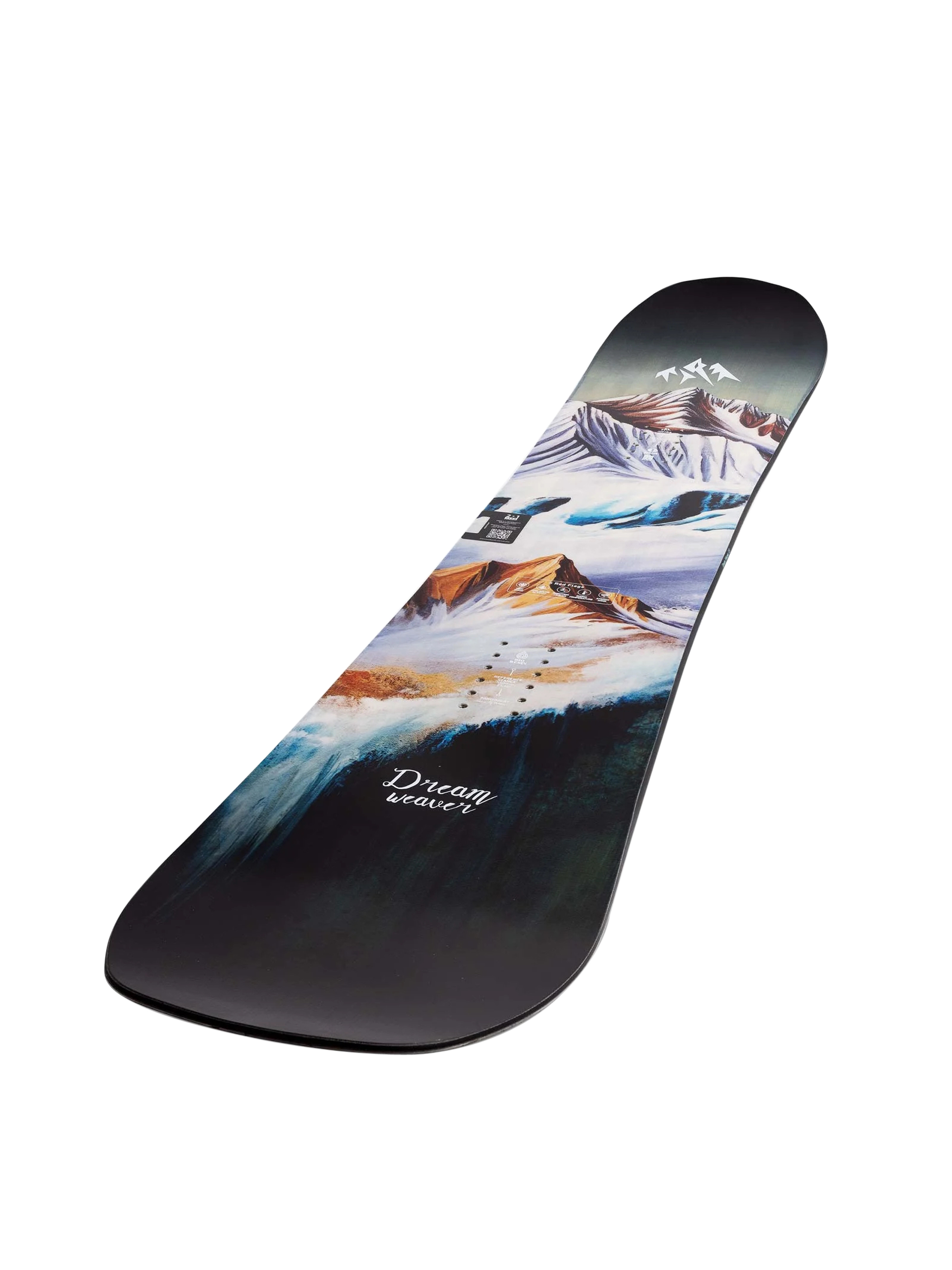 Női Jones Snowboards Dream Weaver Snowboard (white/mint)