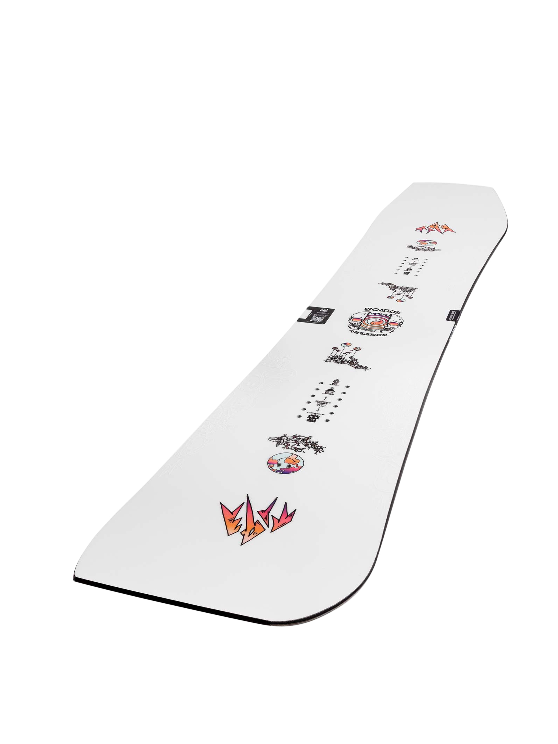 Férfi Jones Snowboards Tweaker Snowboard (black/white)