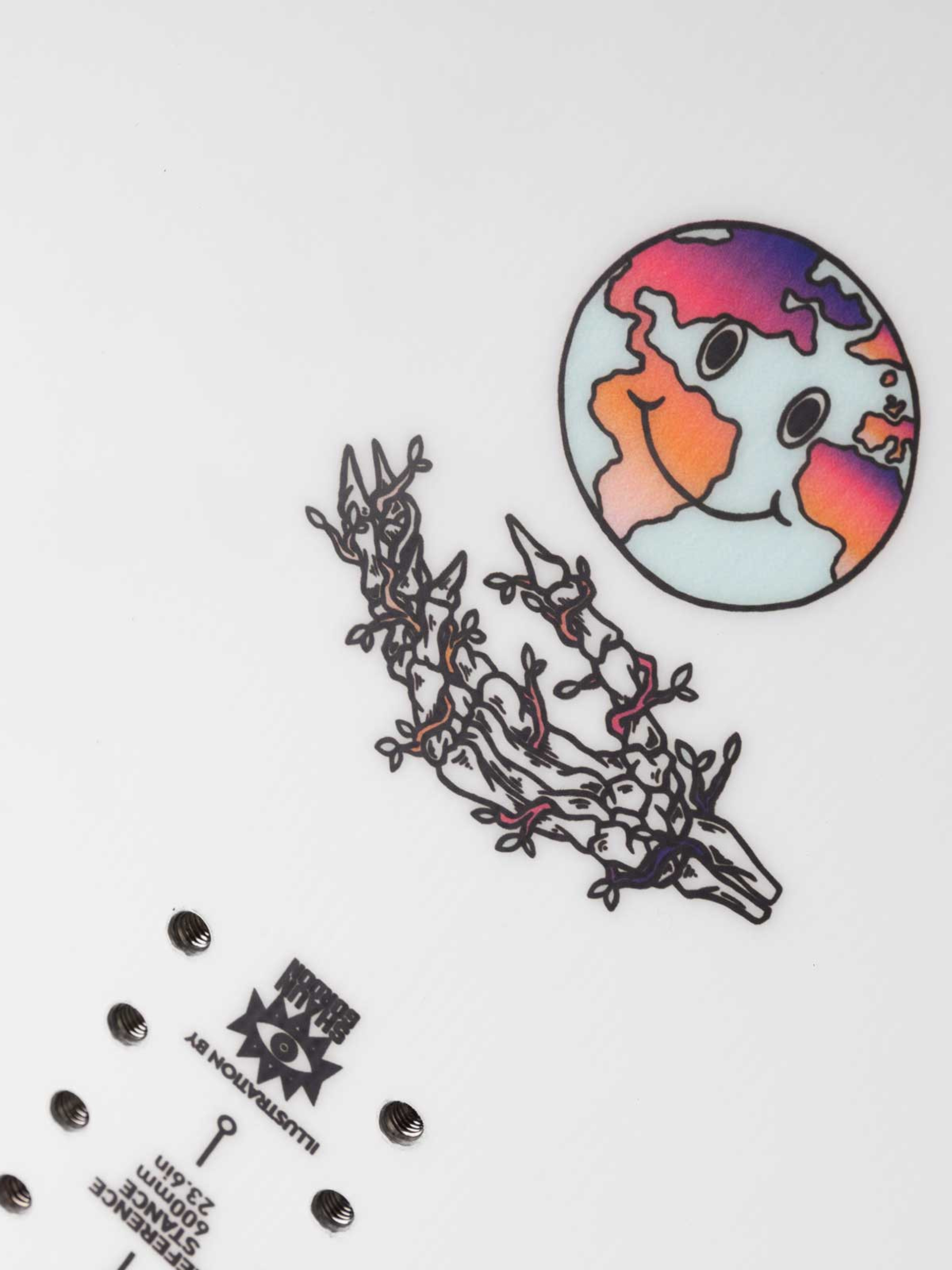 Férfi Jones Snowboards Tweaker Snowboard (white/black)