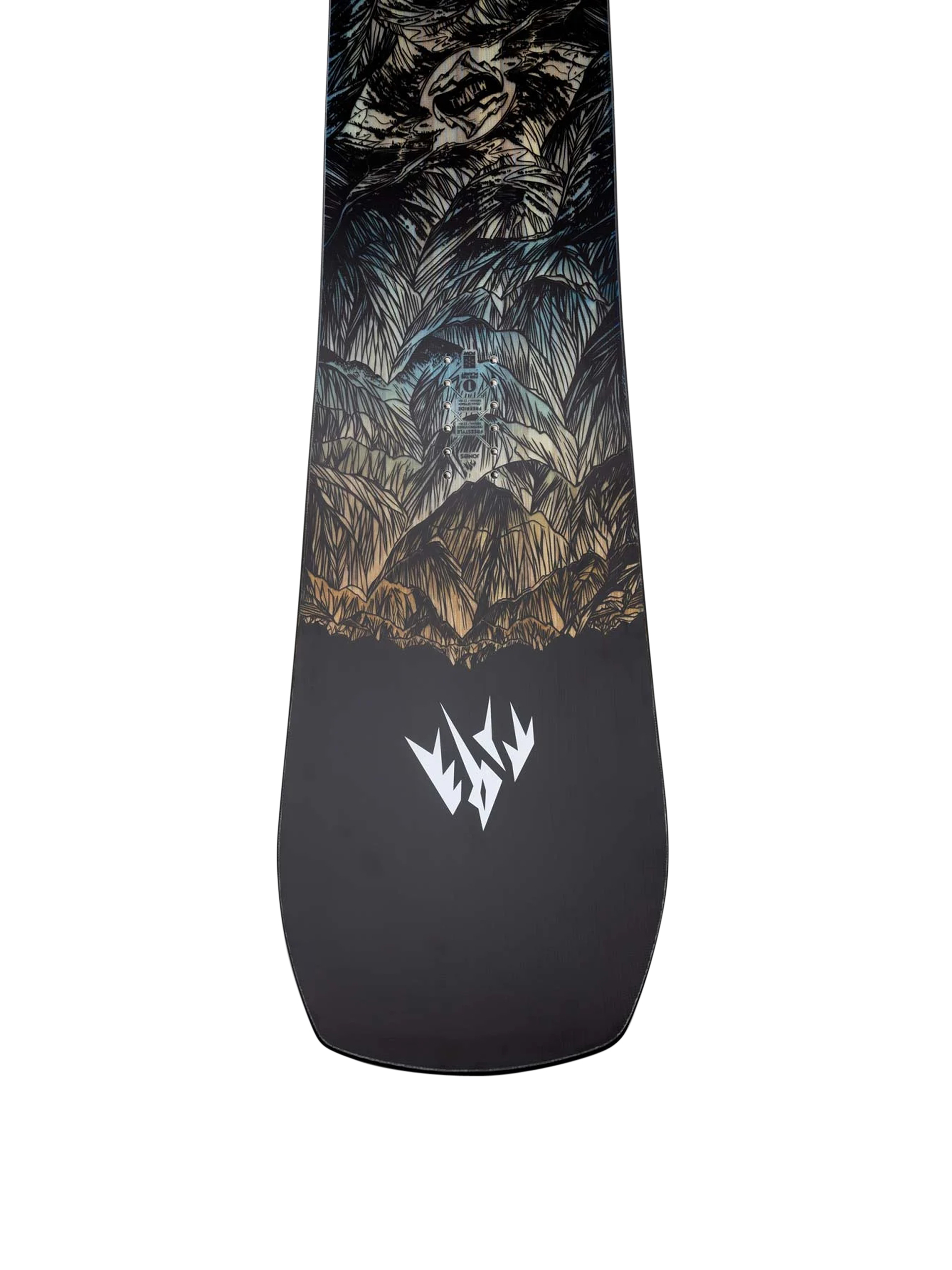 Férfi Jones Snowboards Mountain Twin Snowboard (blue/black)