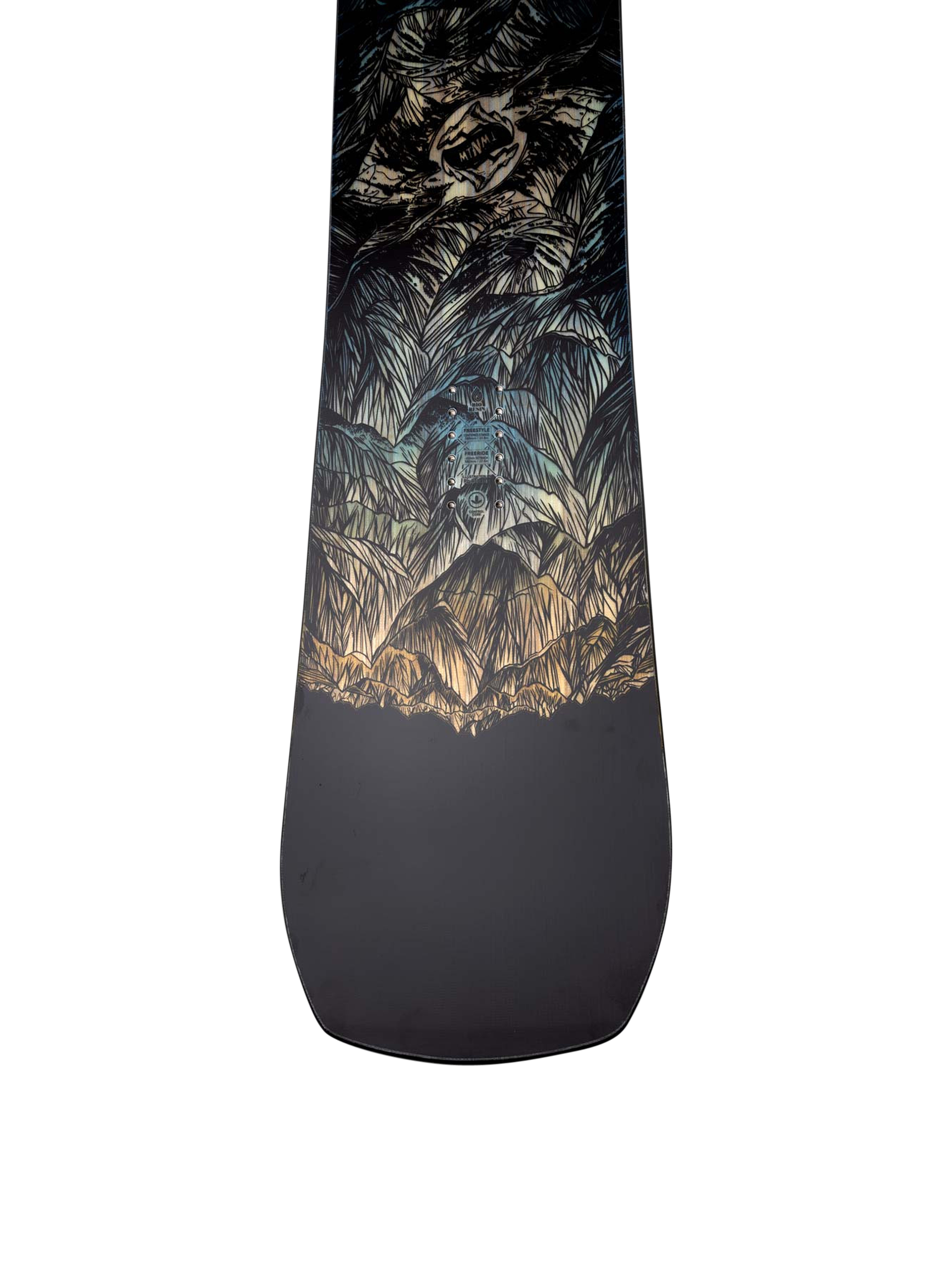 Férfi Jones Snowboards Mountain Twin Snowboard (blue/black)