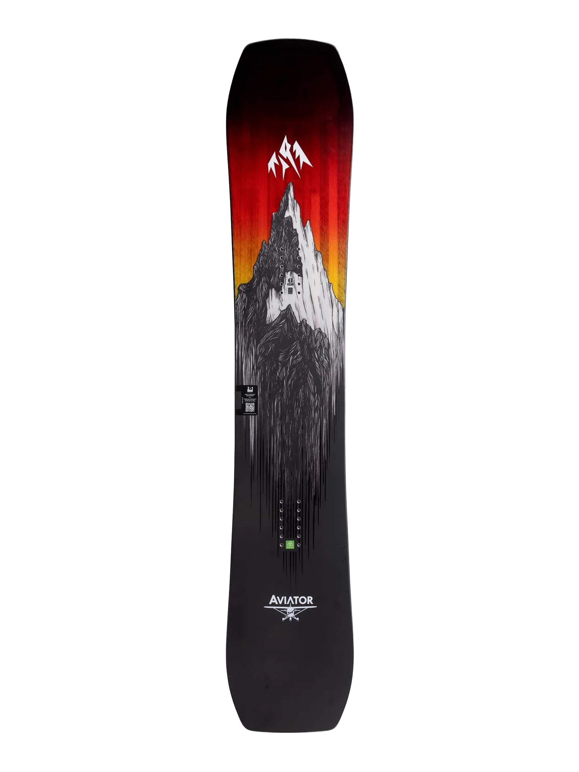 Férfi Jones Snowboards Aviator 2.0 Snowboard (black/white/red)