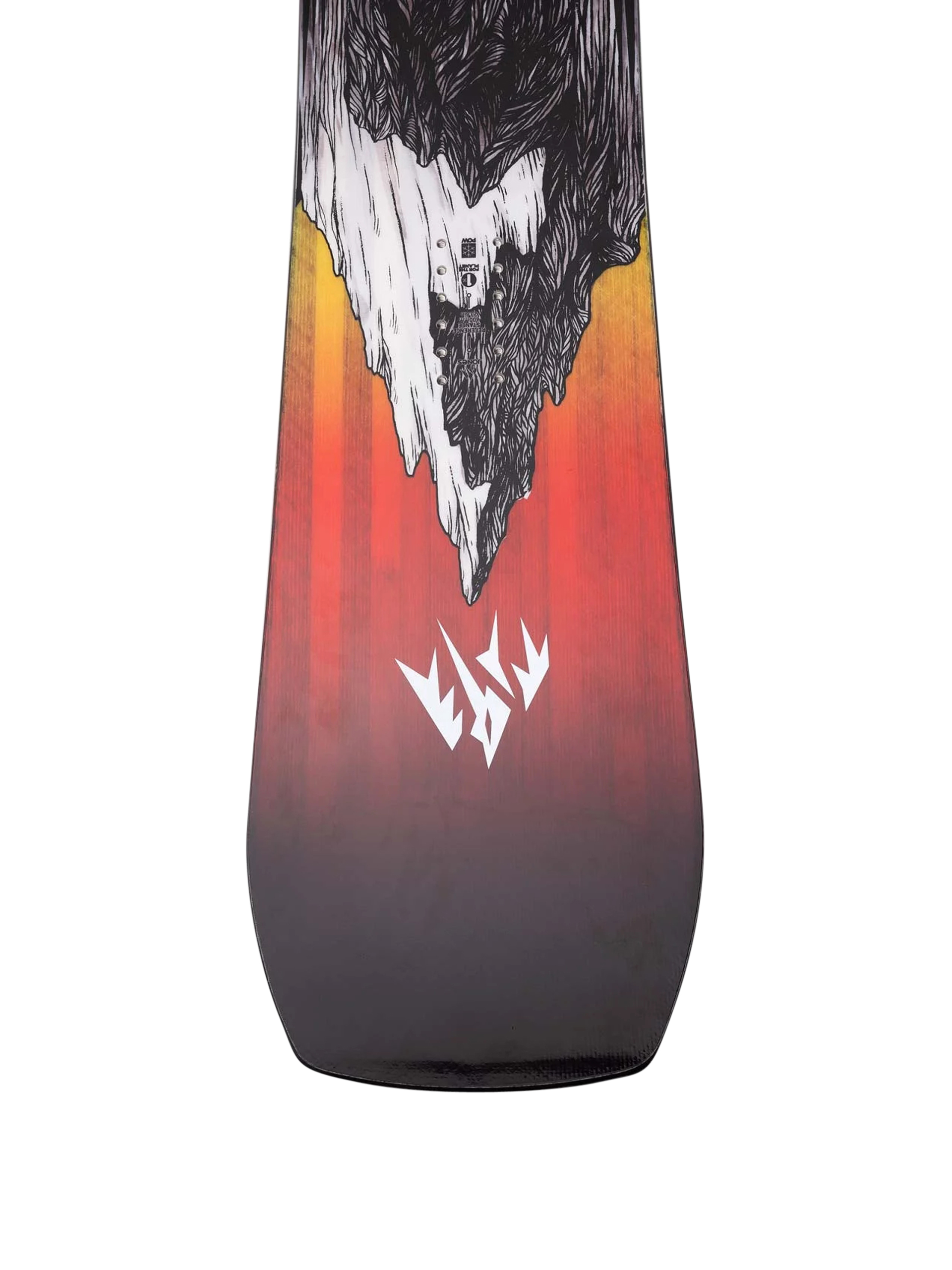 Férfi Jones Snowboards Aviator 2.0 Snowboard (black/white/red)
