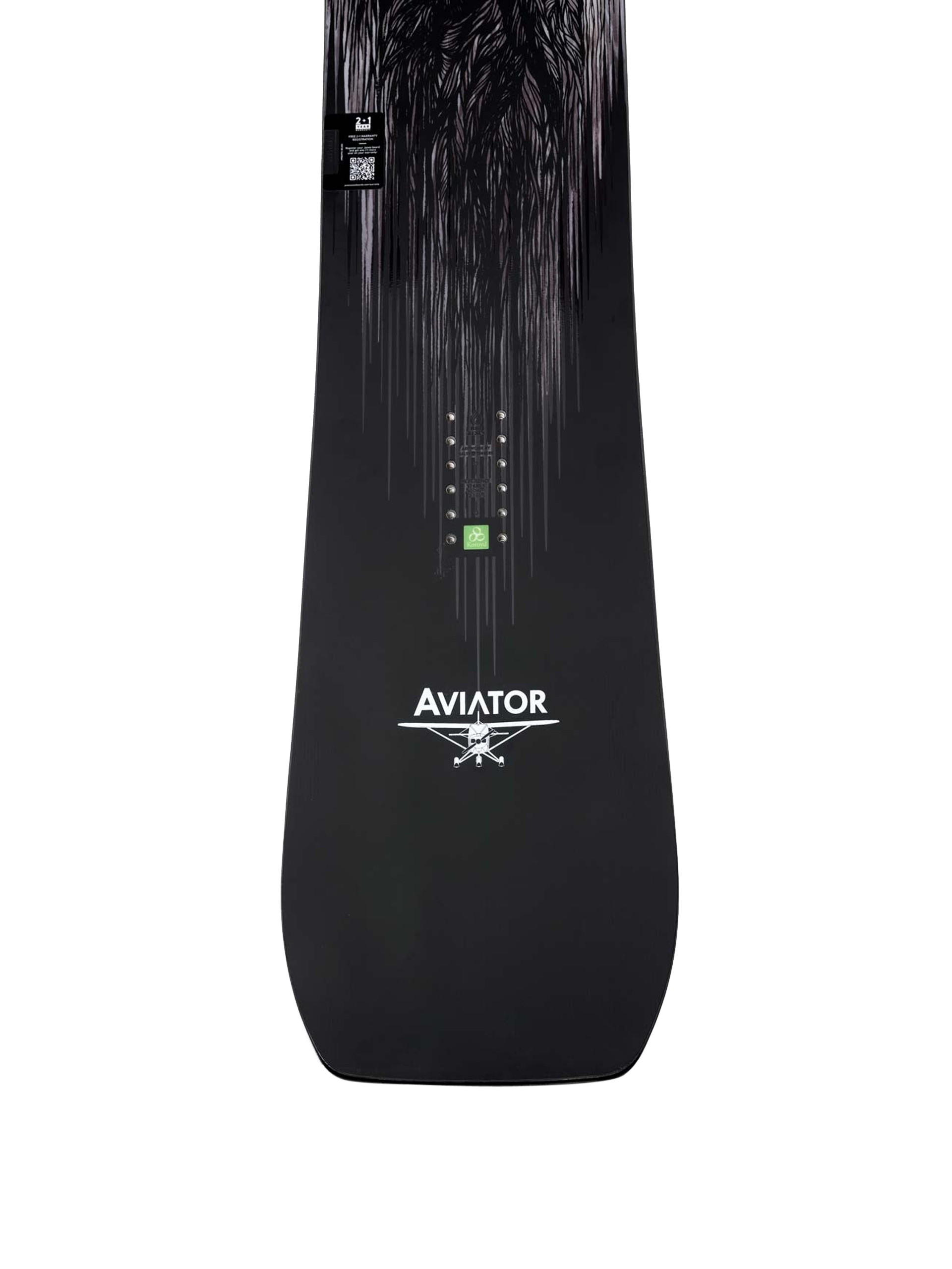 Férfi Jones Snowboards Aviator 2.0 Snowboard (black/white/red)