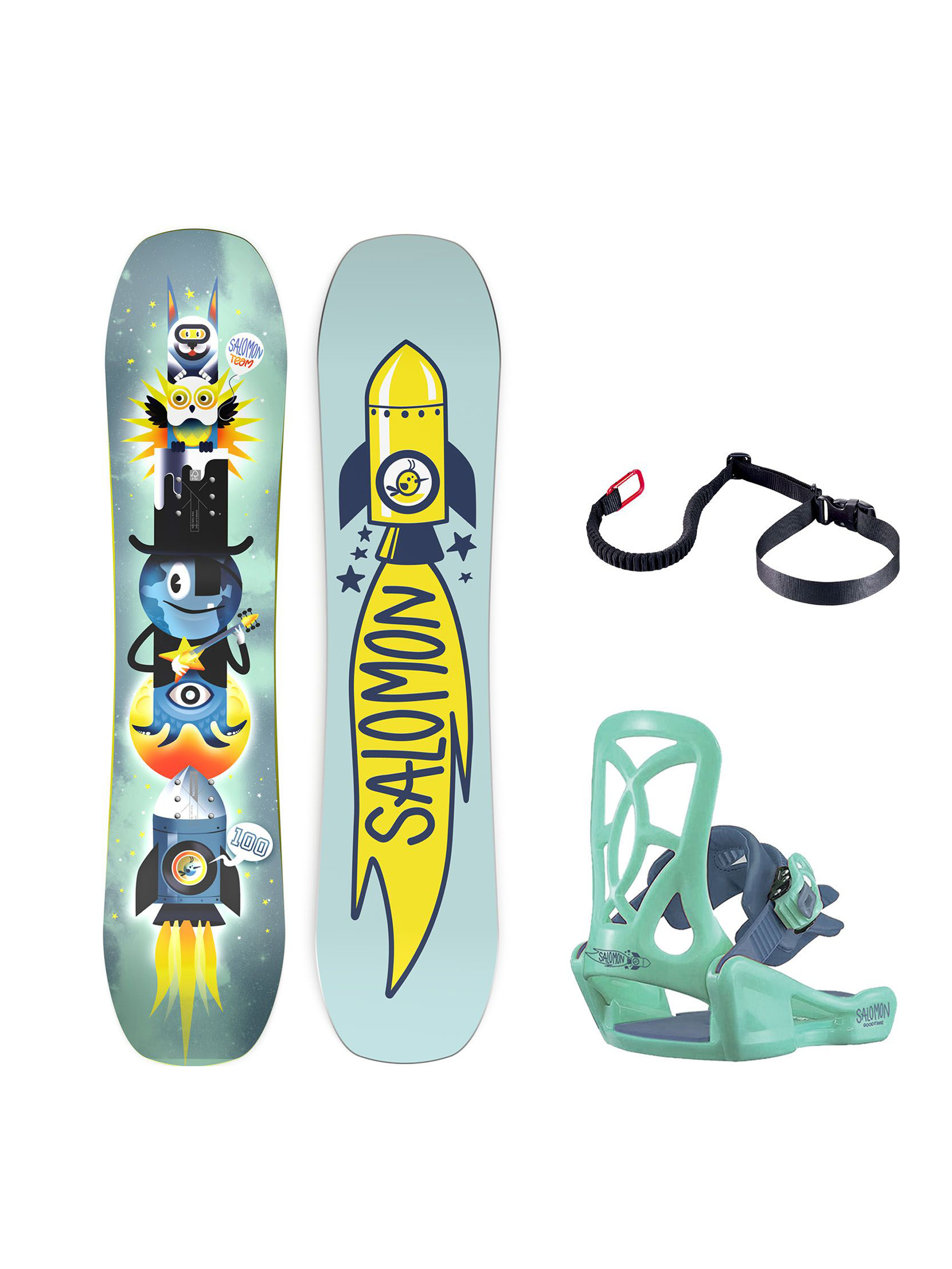 Salomon Team Package JR Snowboard szett 