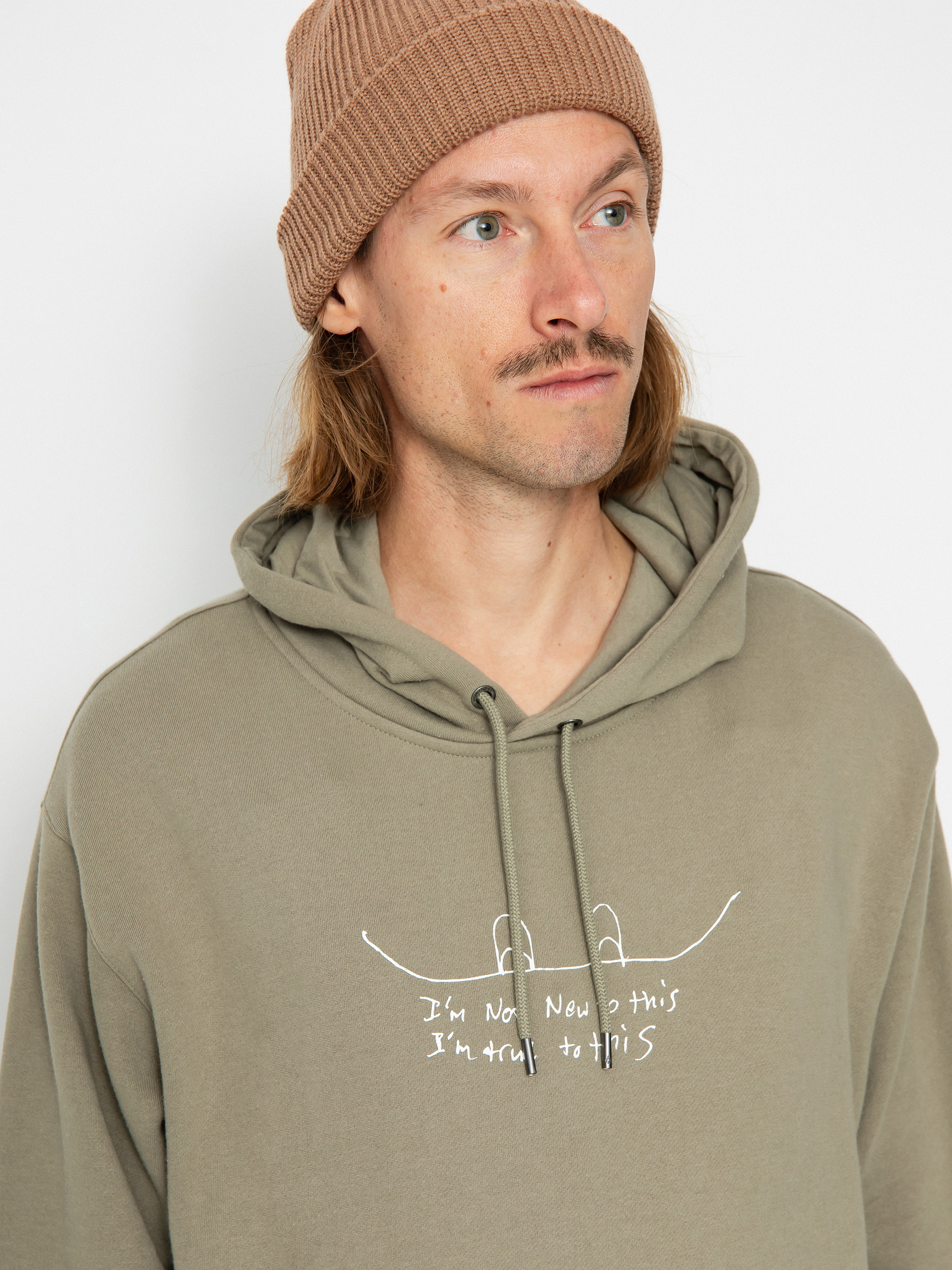 Férfi Volcom D.I. HD Thermo pulóver (light military)