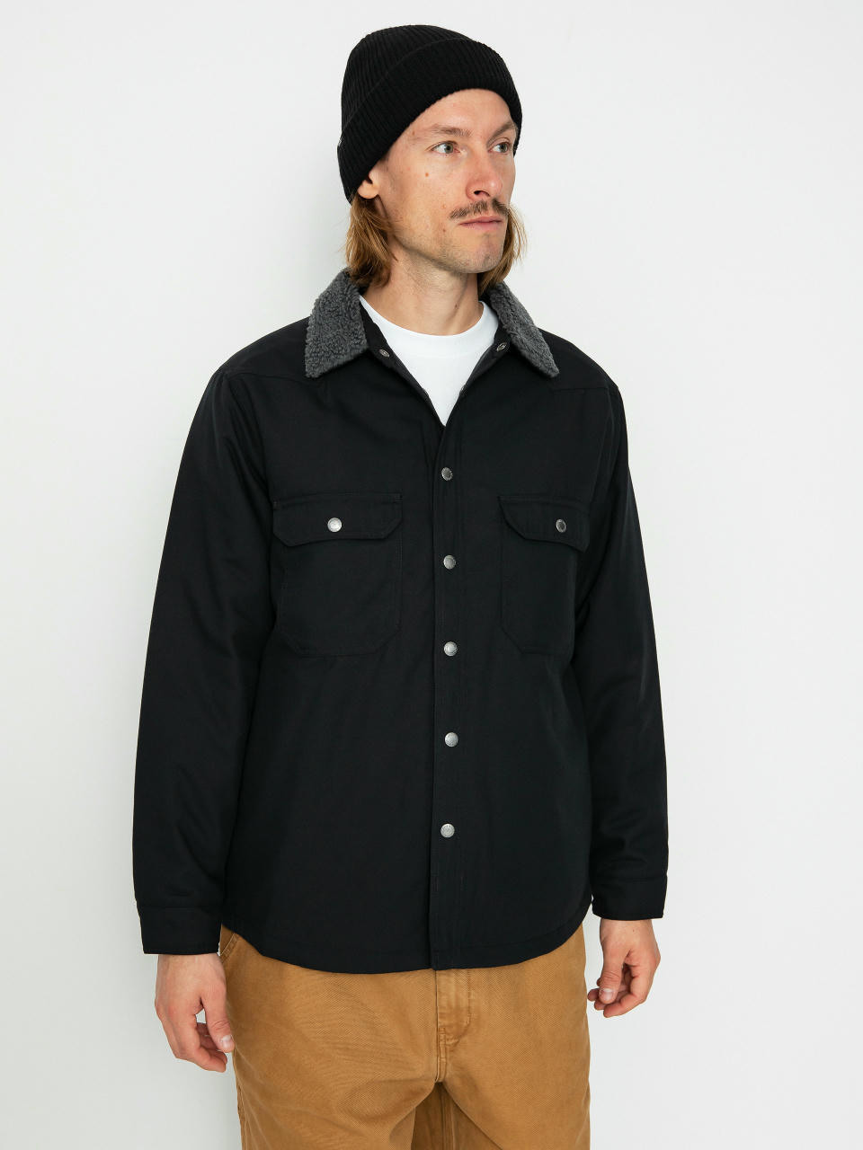 Nike SB Padded Flannel Dzseki (black/anthracite)