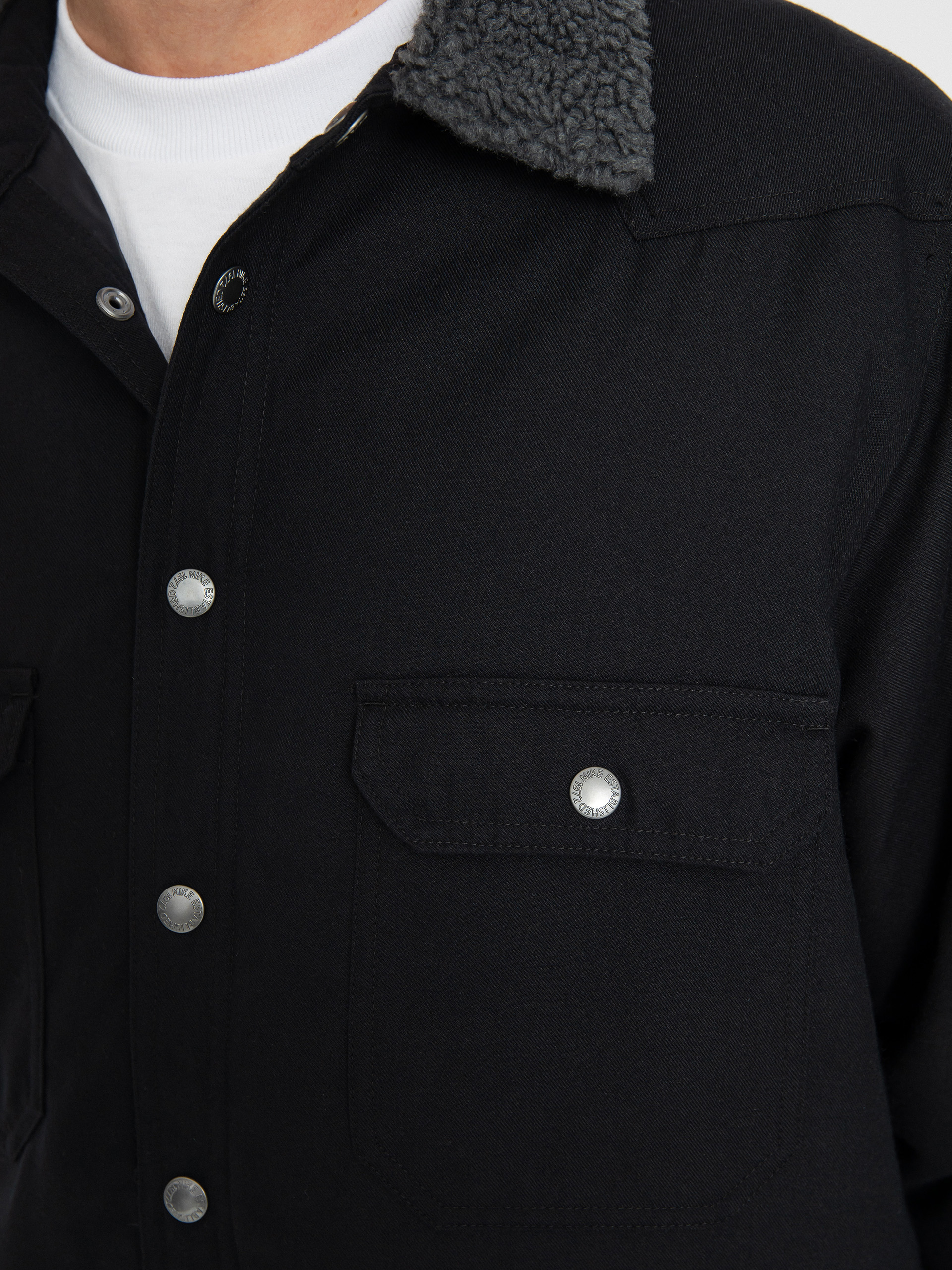 Nike SB Padded Flannel Dzseki (black/anthracite)