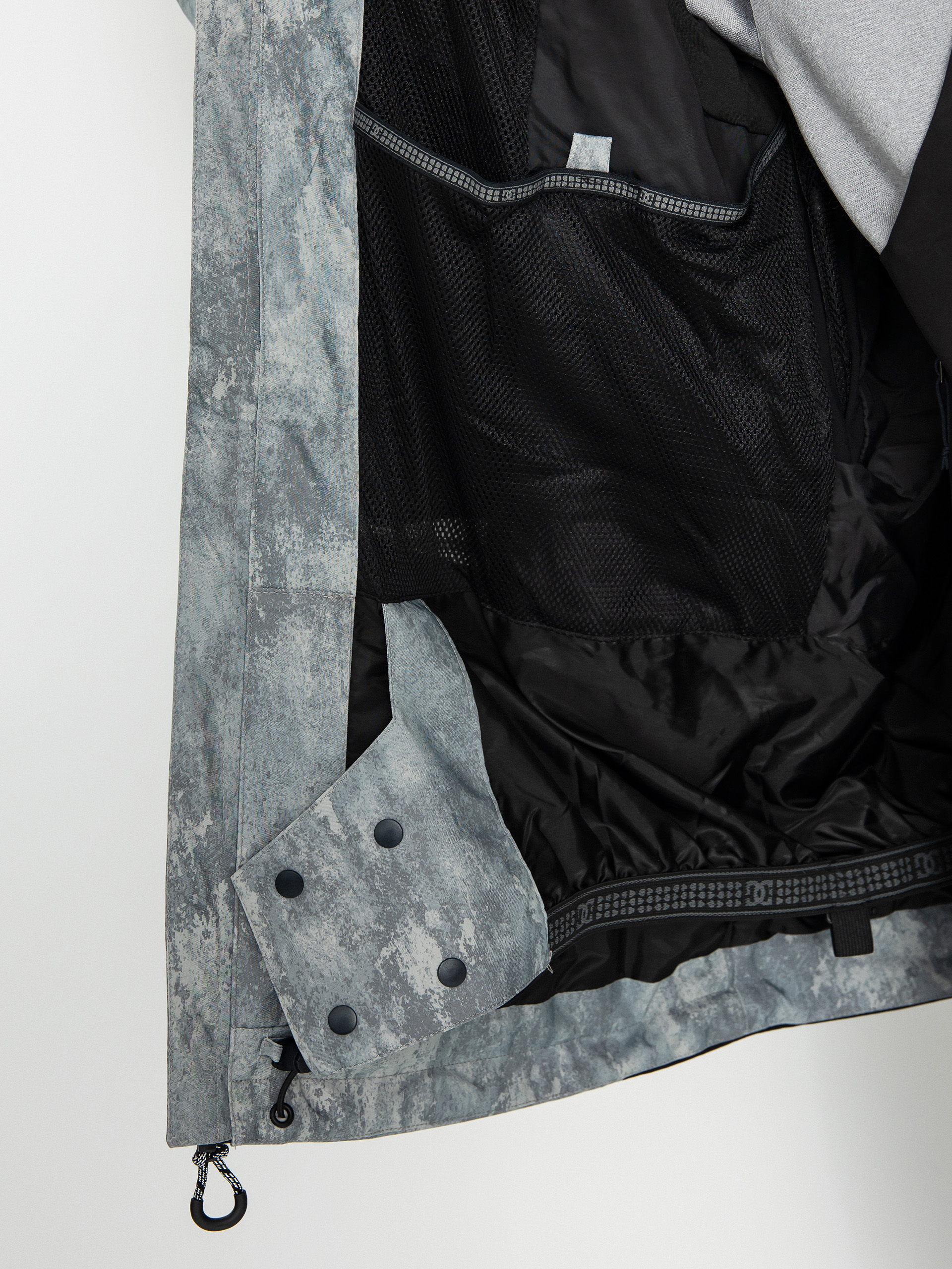 Férfi DC Command 45K Snowboard dzseki (grey stone)