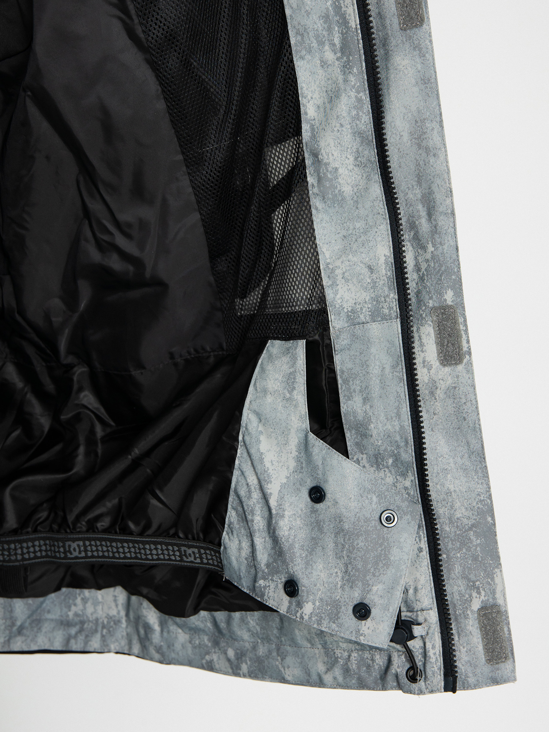 Férfi DC Command 45K Snowboard dzseki (grey stone)