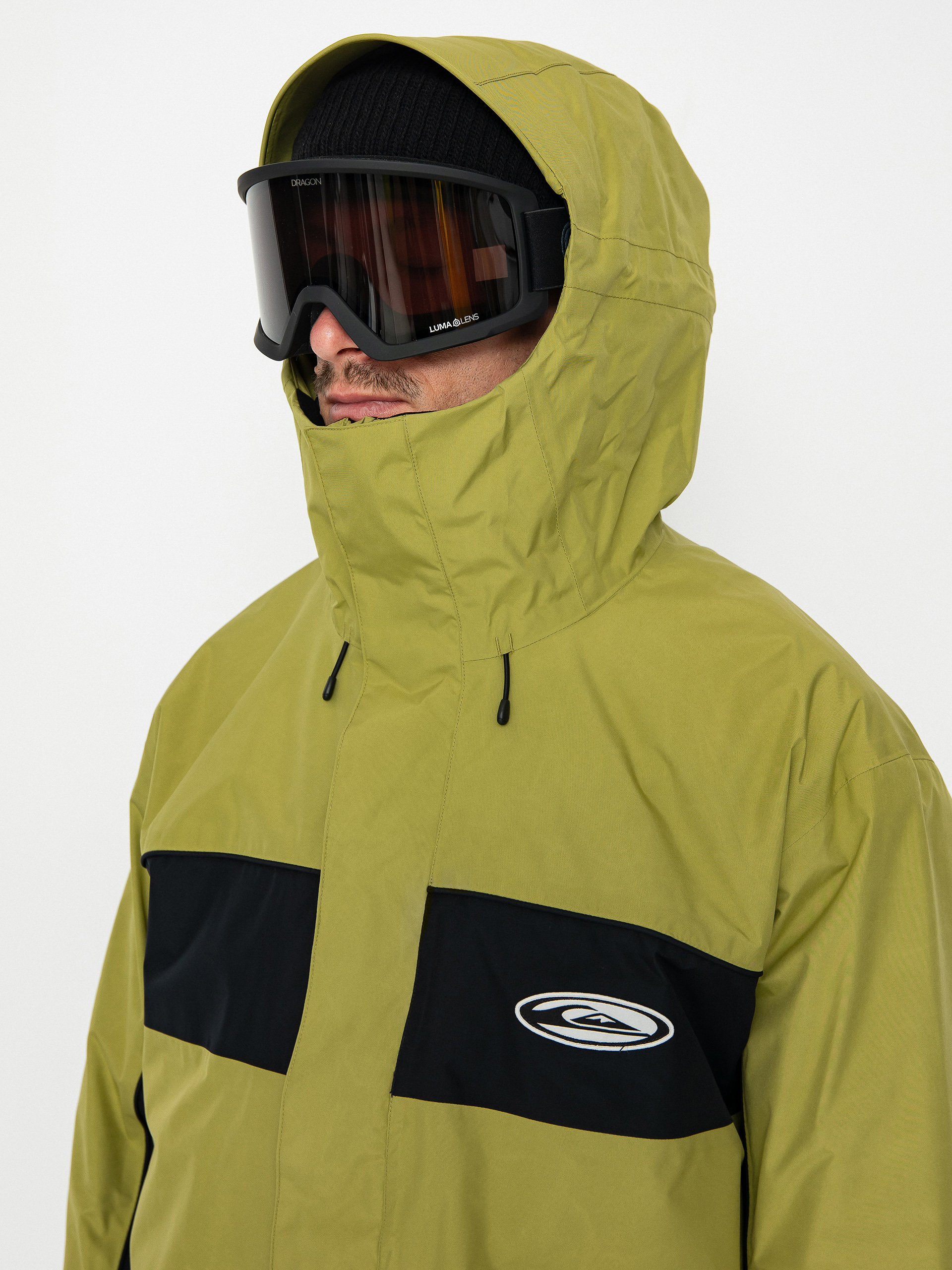 Férfi Quiksilver High Altitude Gore-Tex Snowboard dzseki (green olive)