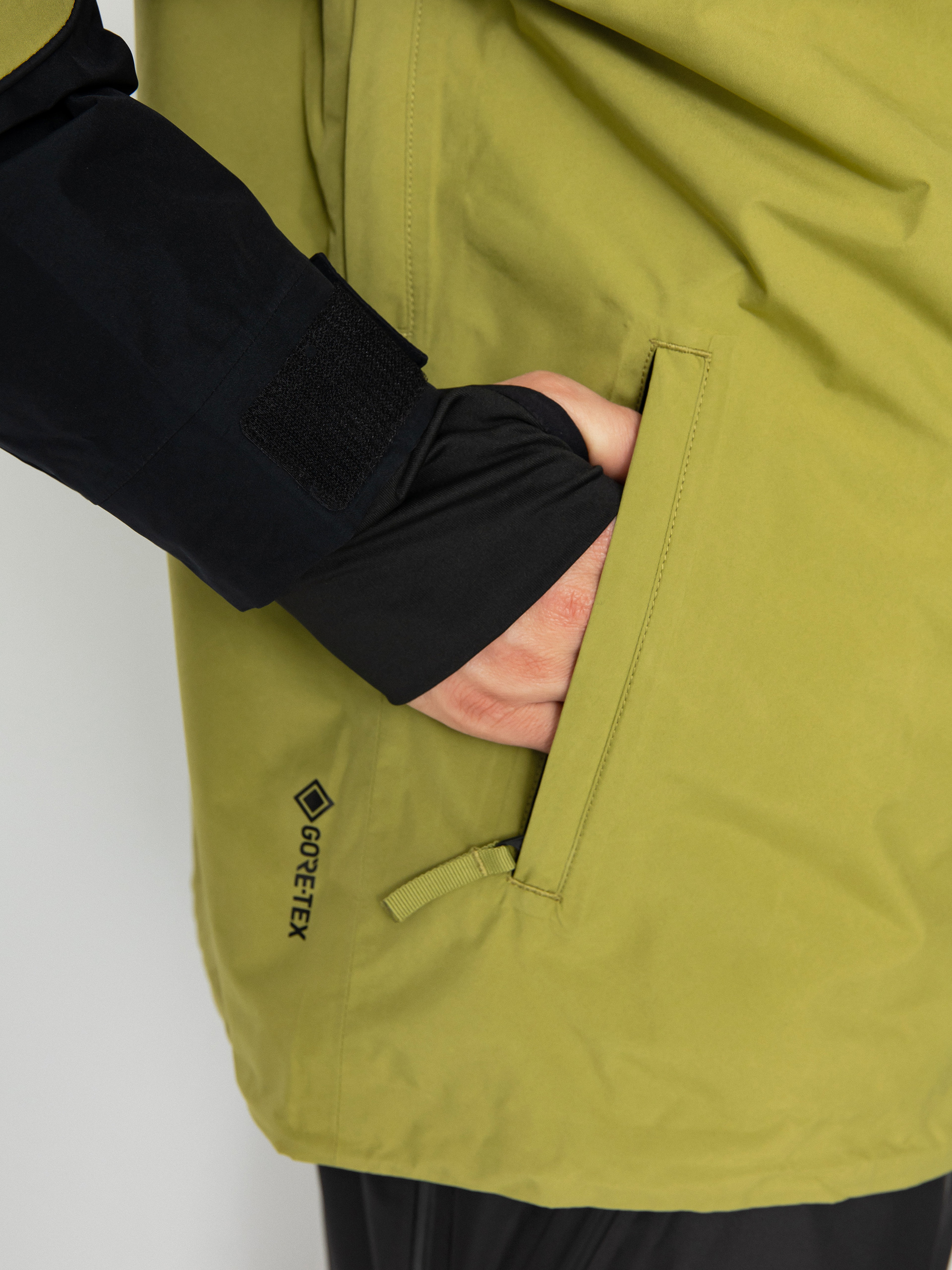 Férfi Quiksilver High Altitude Gore-Tex Snowboard dzseki (green olive)