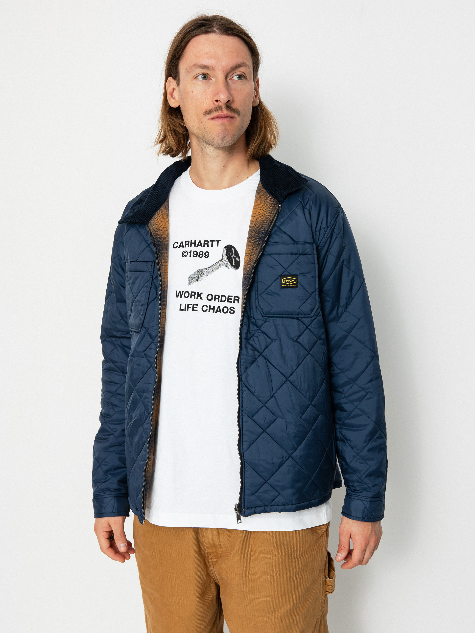 RVCA Dayshift Reversible Dzseki (navy)