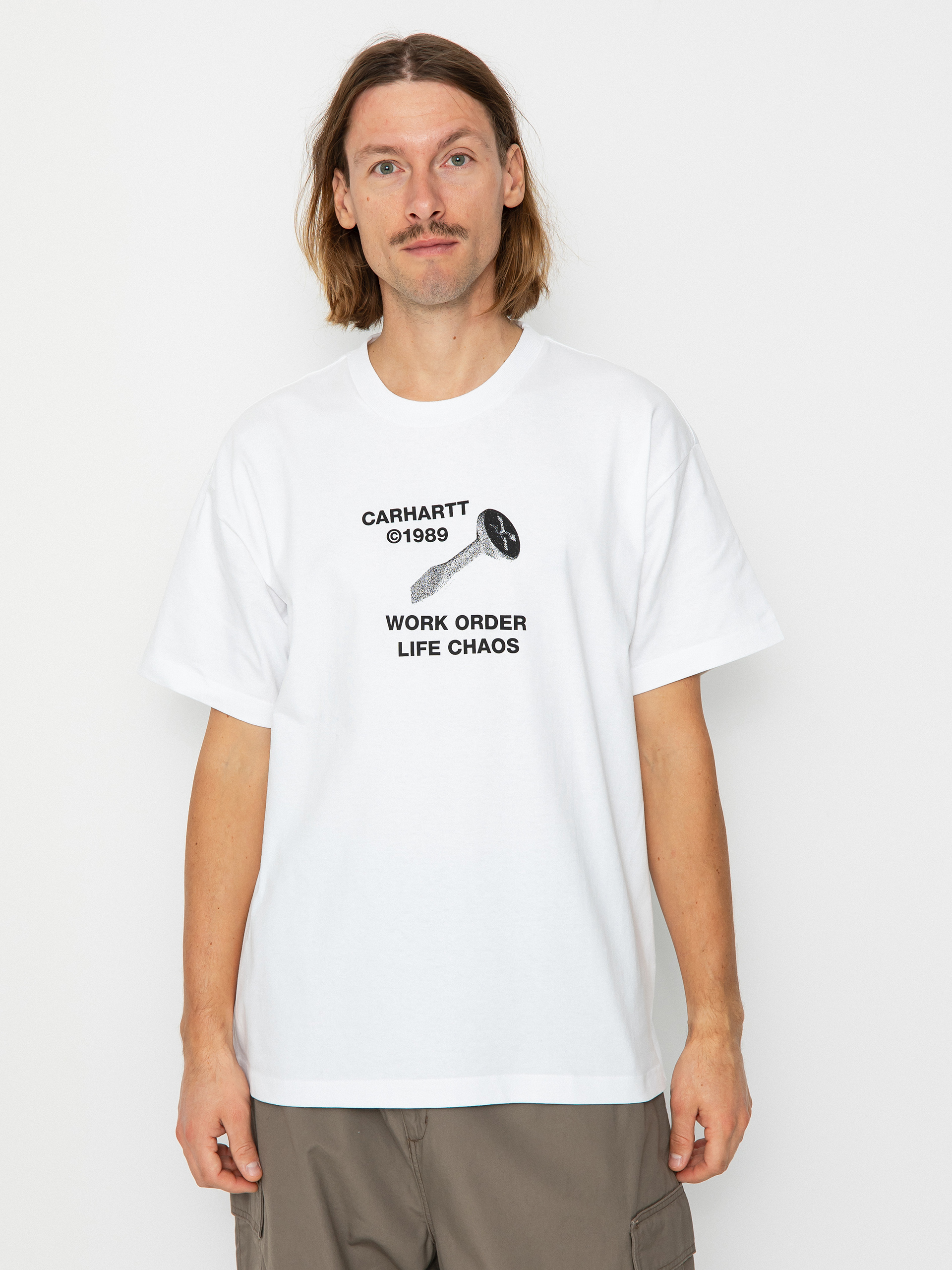 Carhartt WIP Strange Screw Póló (white)