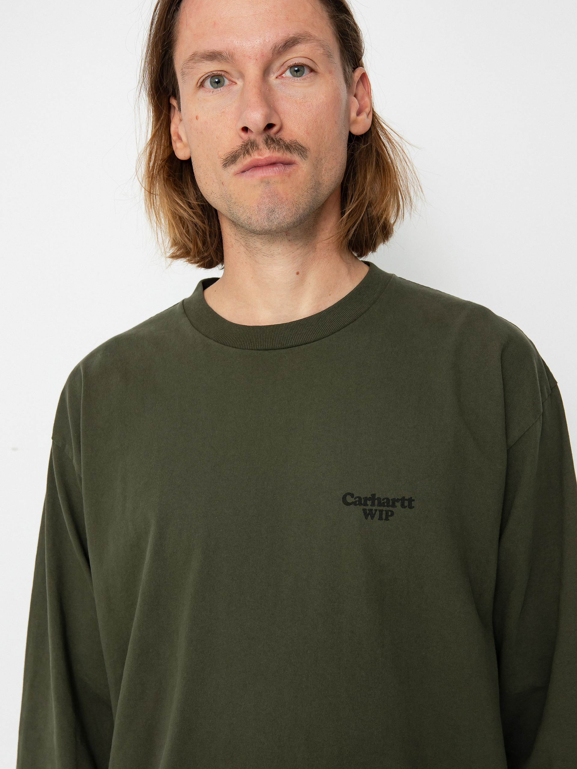 Carhartt WIP Paisley Hosszú ujjú felső (plant/black)