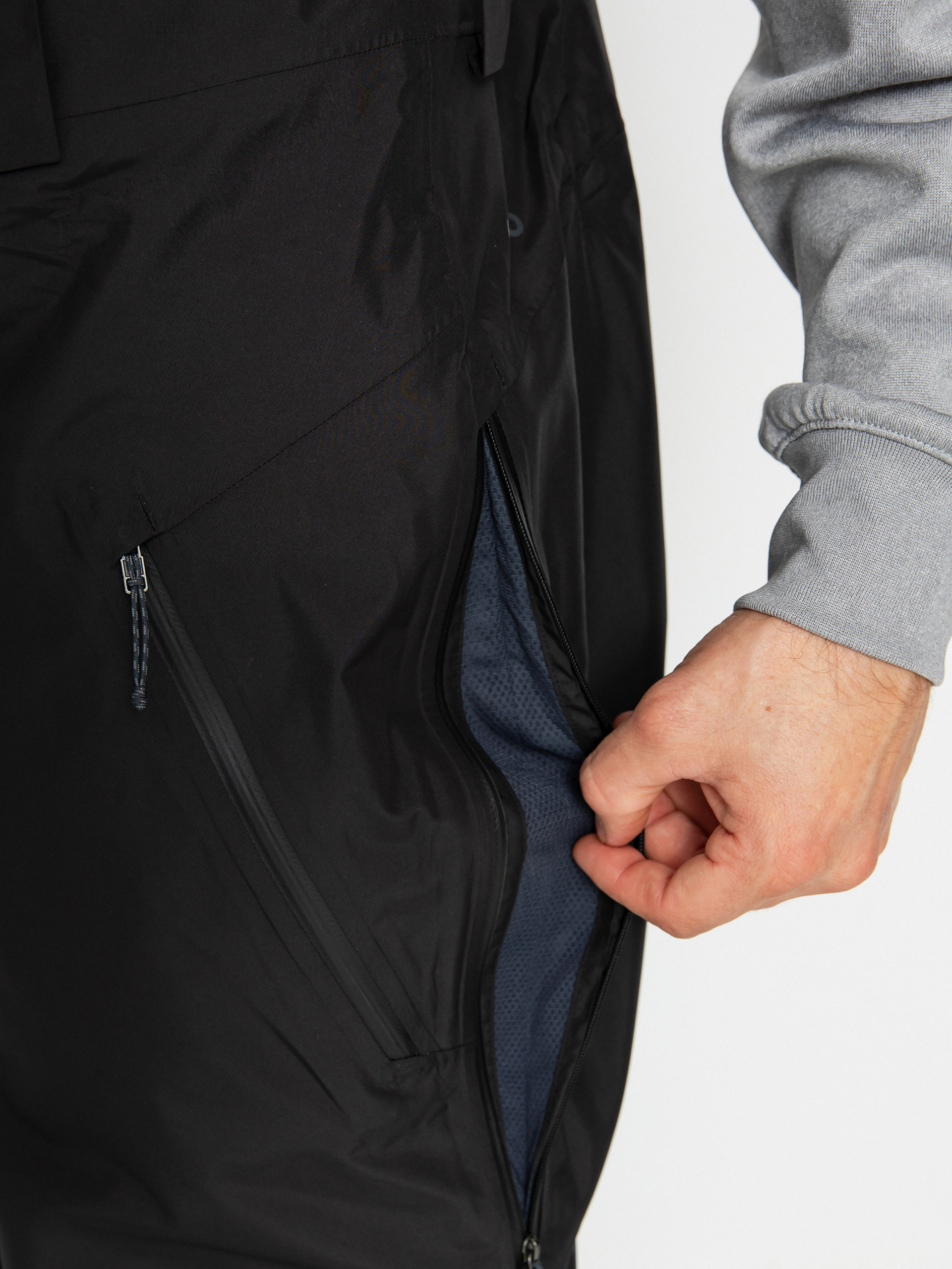 Férfi Patagonia Powder Town Bibs Snowboard nadrág (black)