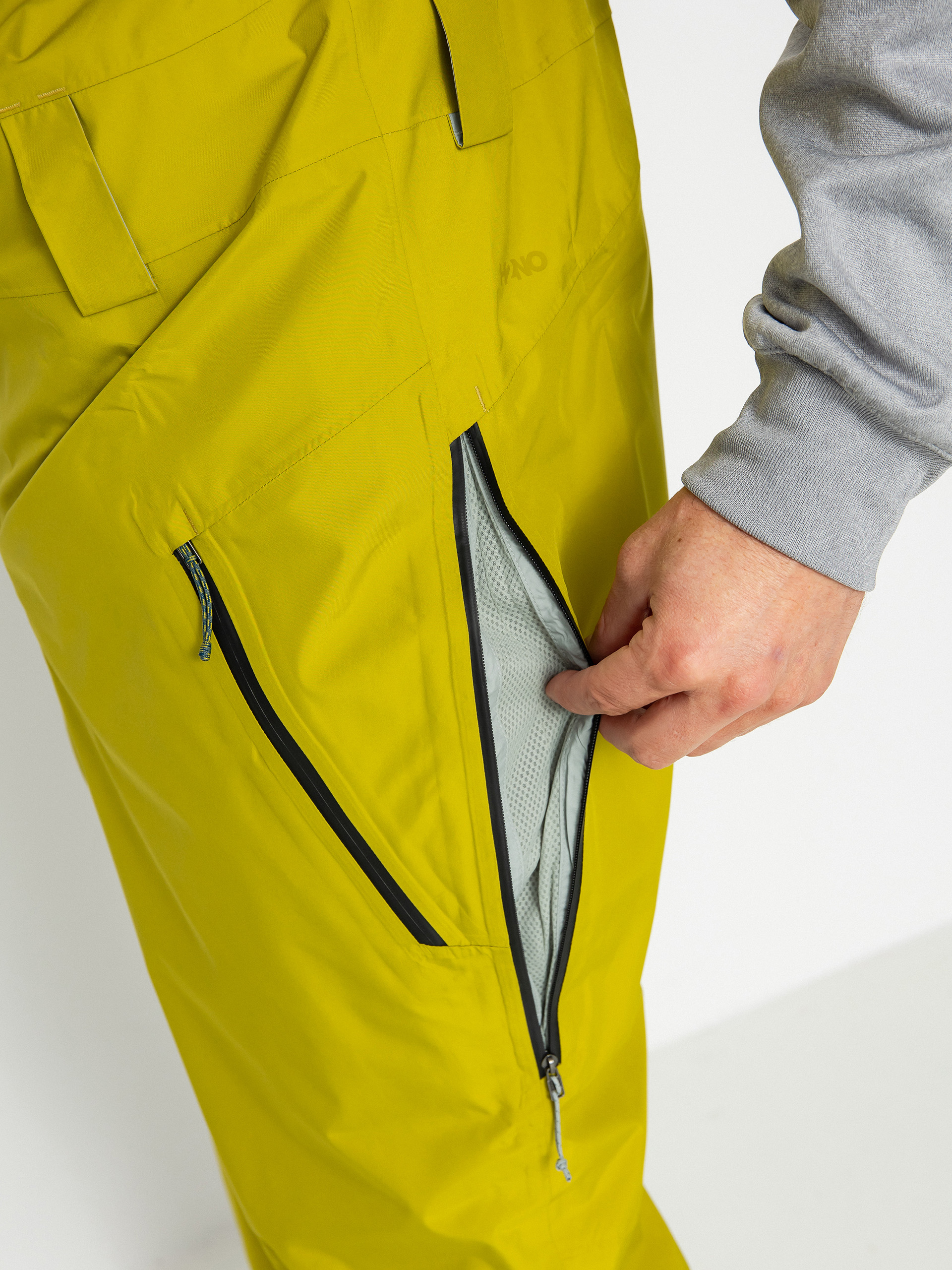 Férfi Patagonia Powder Town Bibs Snowboard nadrág (shrub green)