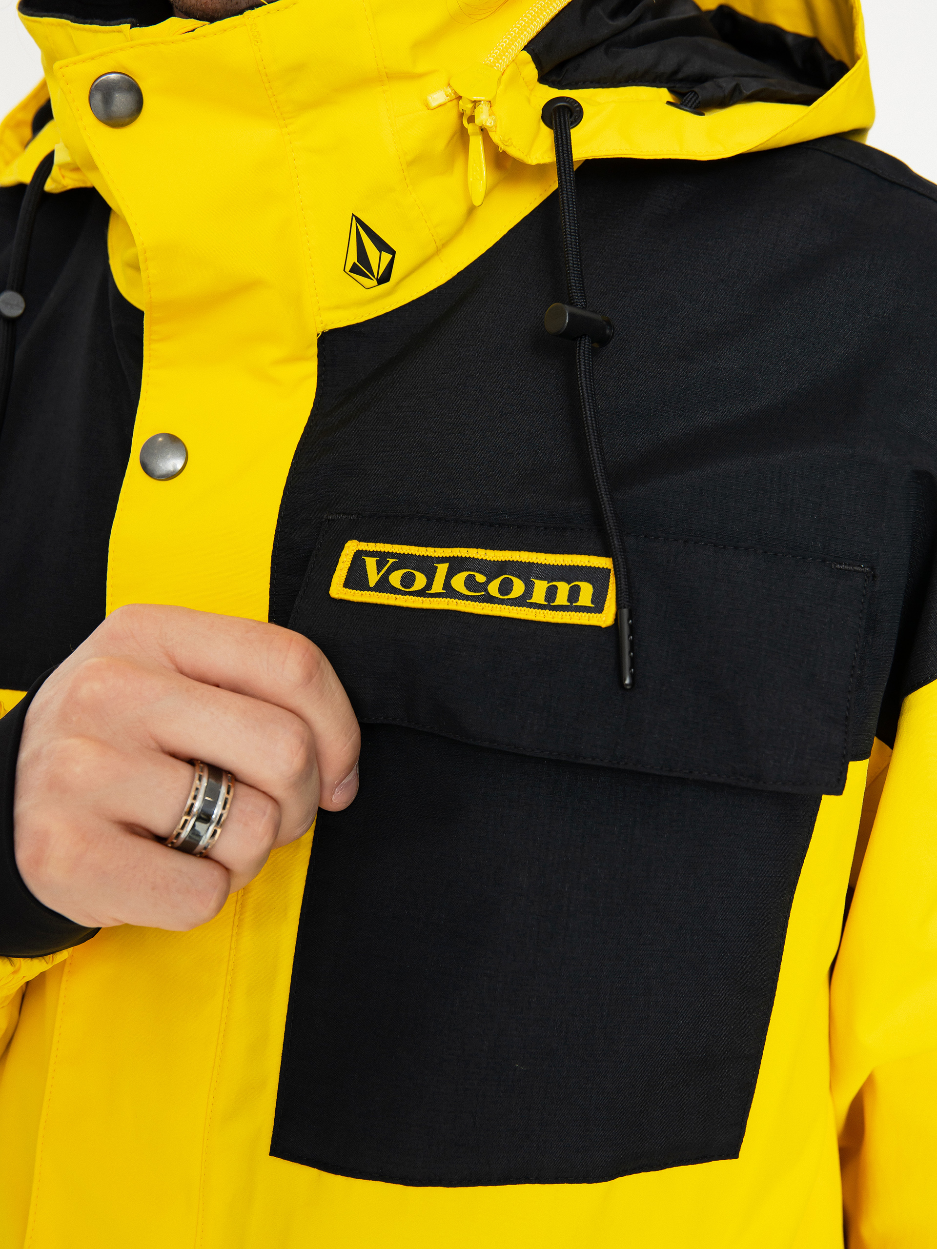 Férfi Volcom Longo Gore Tex Snowboard dzseki (bright yellow)