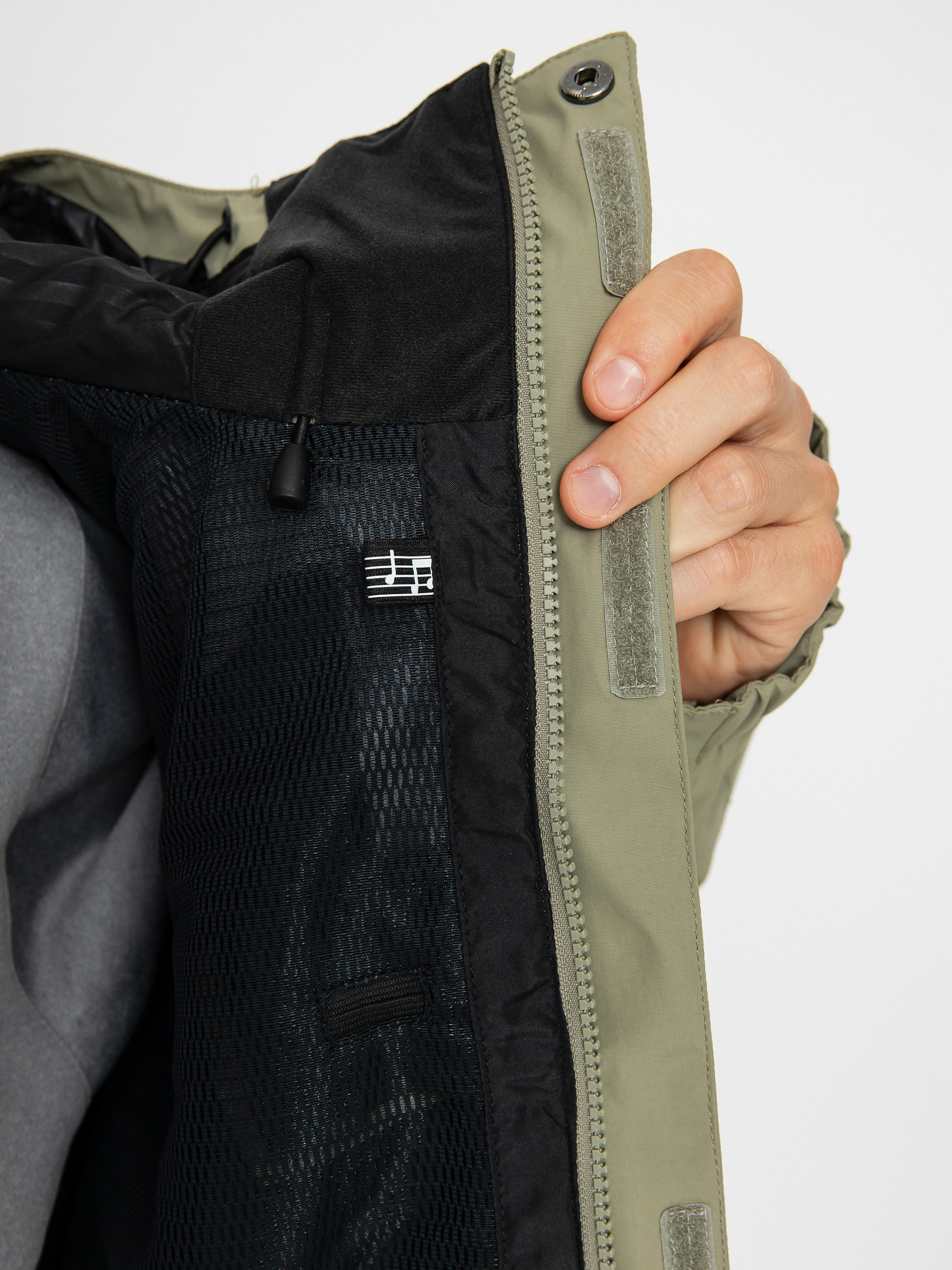 Férfi Volcom L Gore Tex Snowboard dzseki (light military)