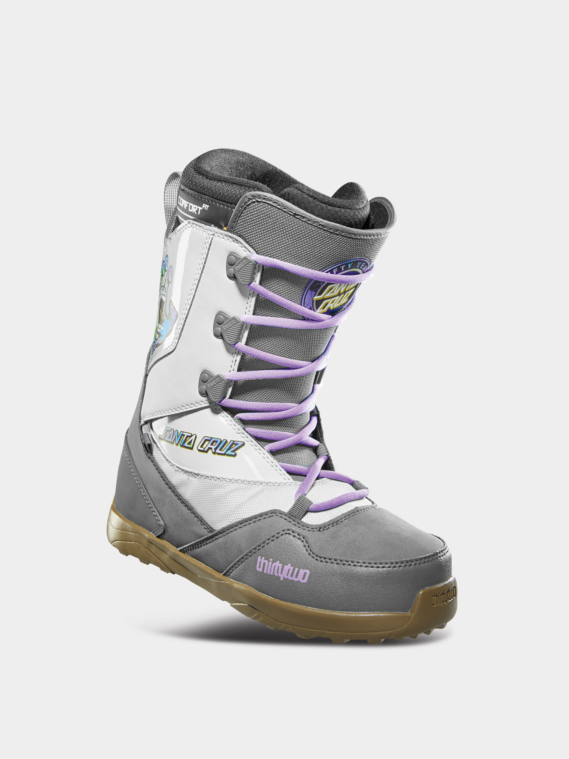 ThirtyTwo Light X Santa Cruz Snowboard cipők (grey/gum)