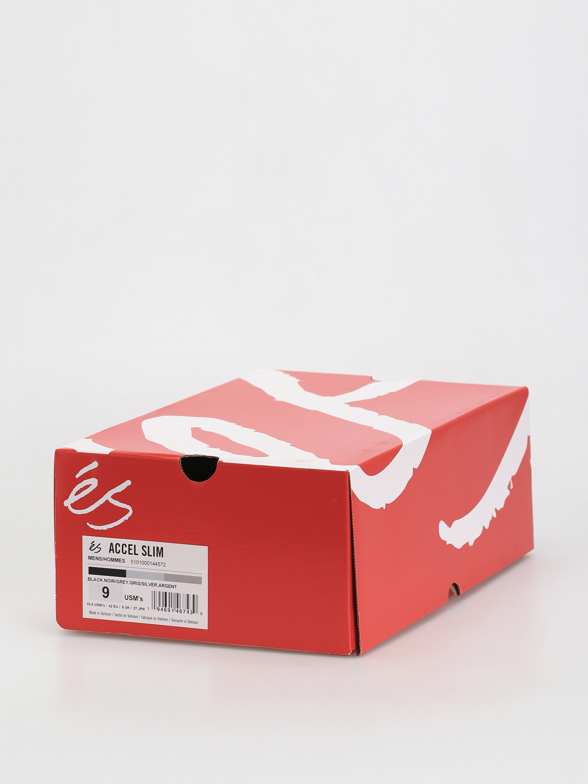 eS Accel Slim Cipők (black/grey/silver)