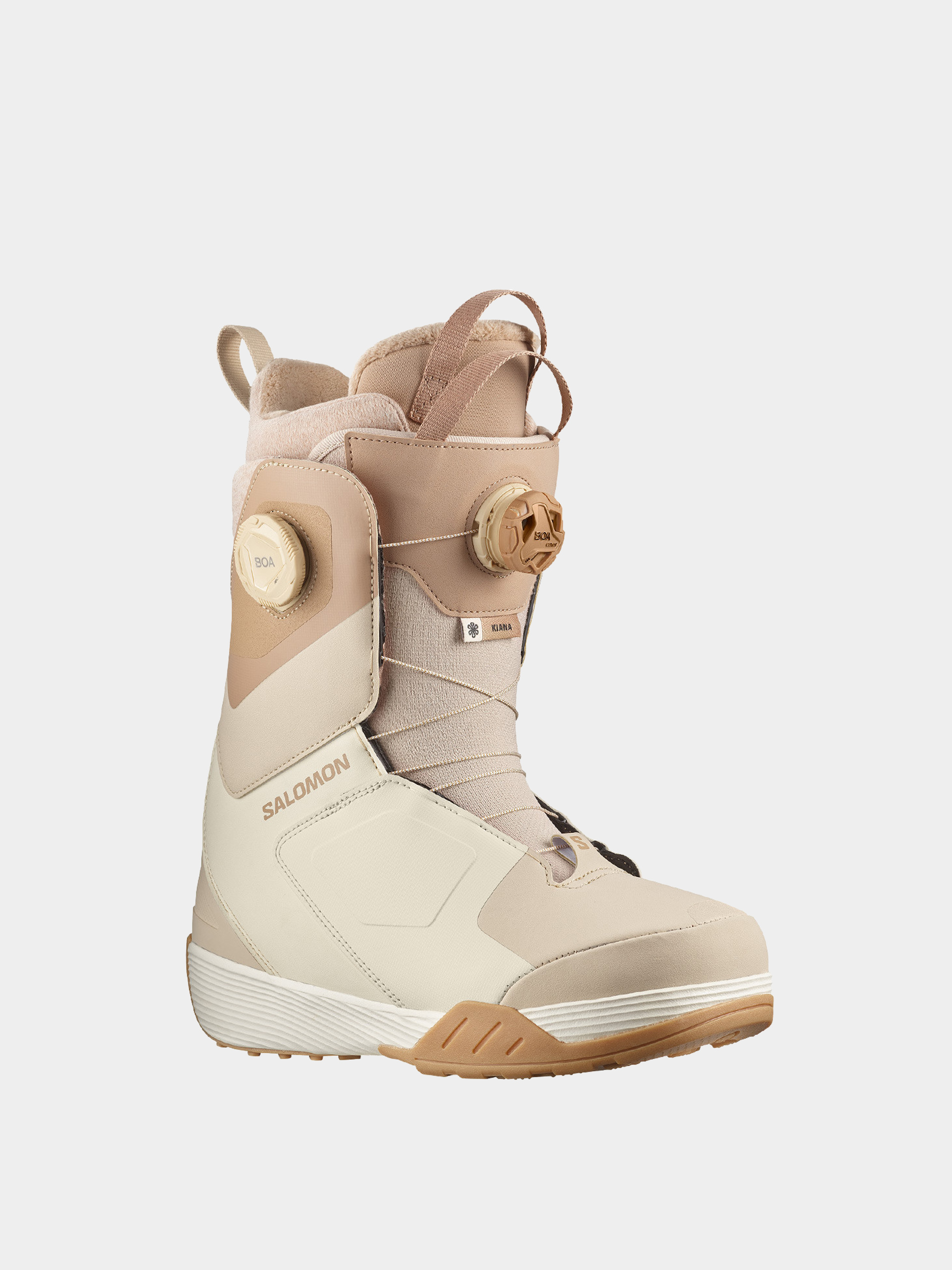 Salomon Kiana Dual Boa Snowboard cipők Wmn (naturl/cement/almilk)