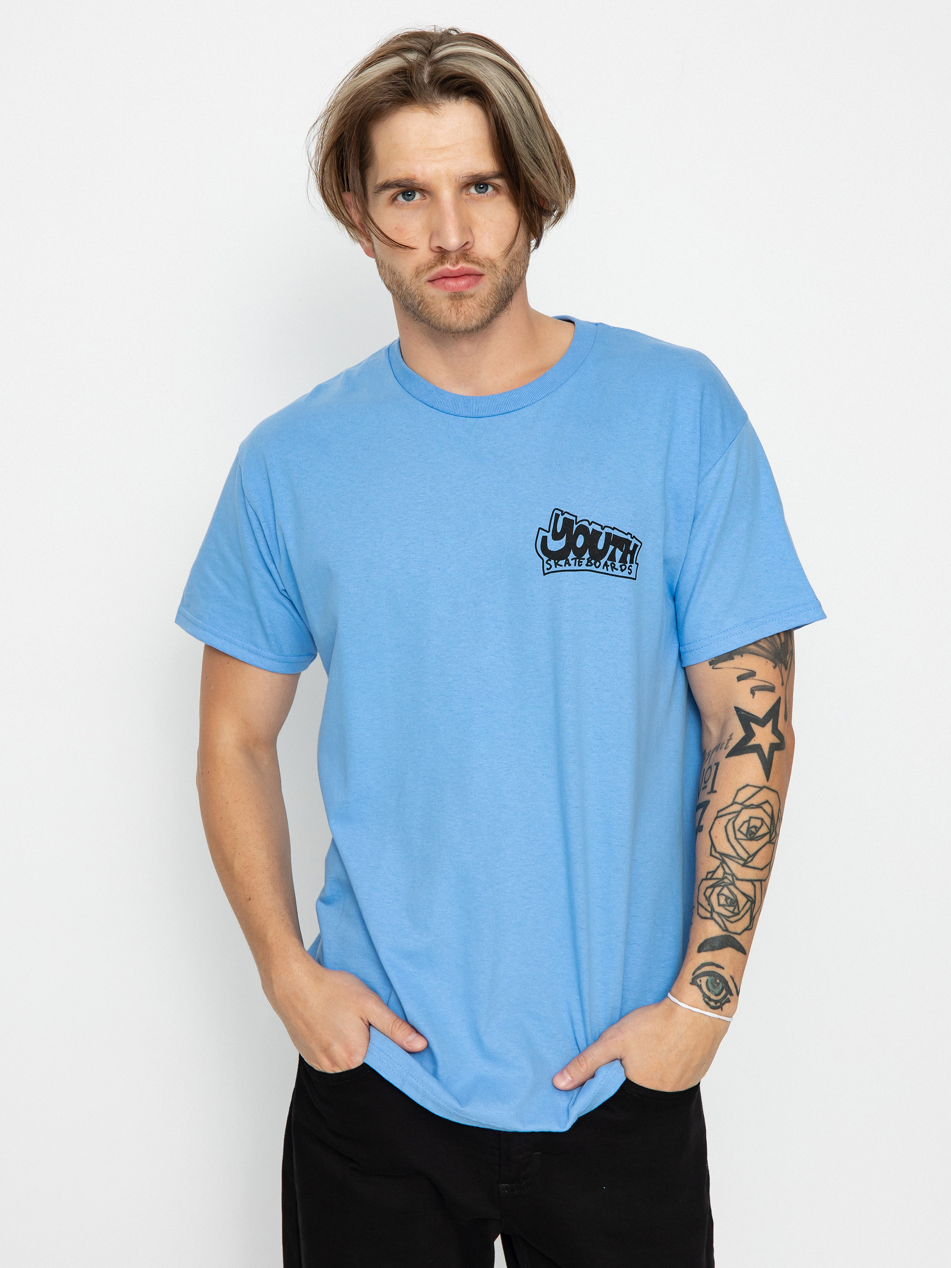 Youth Skateboards Wizard póló (blue)