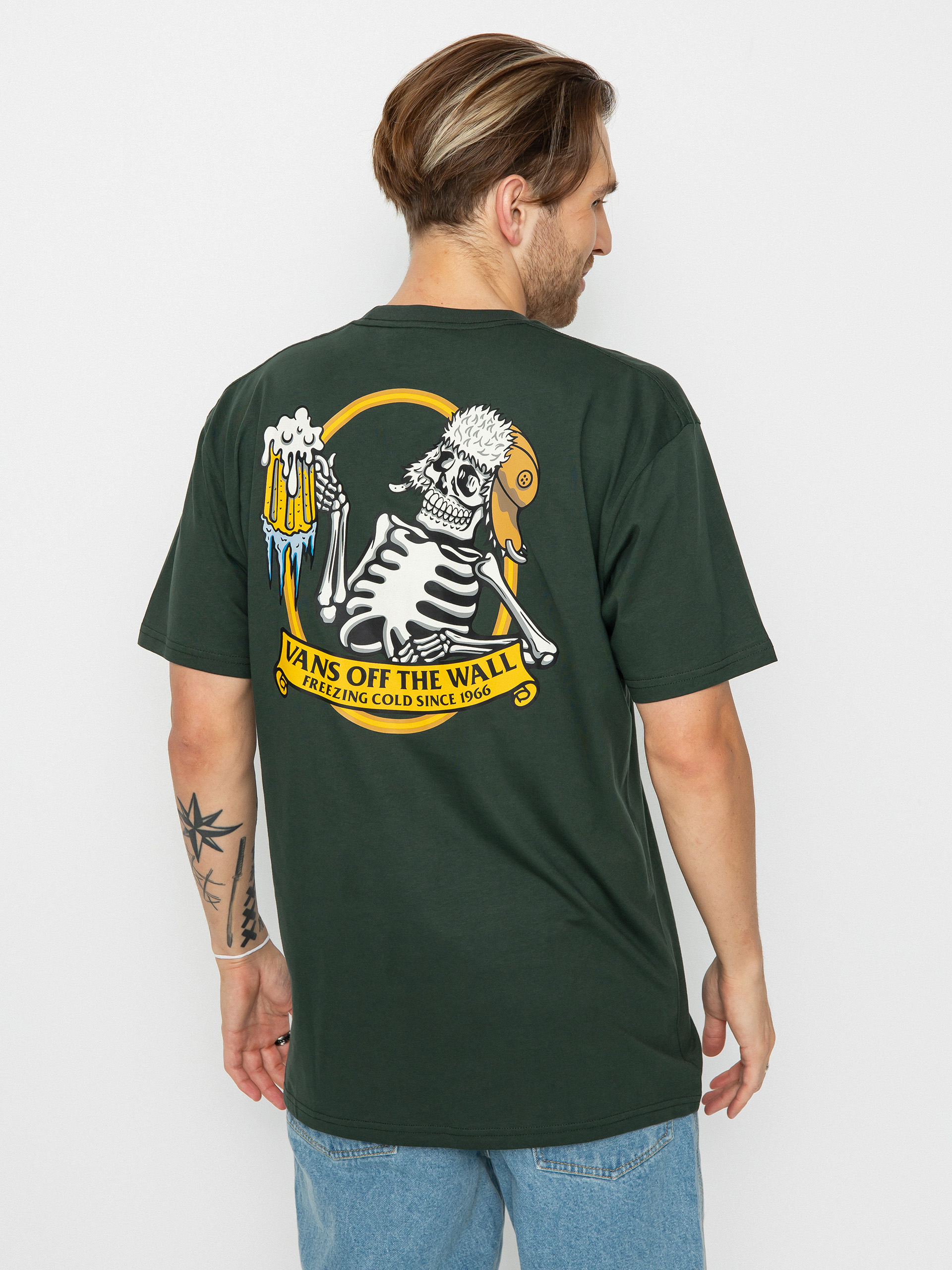 Vans 66 Below Póló (deep forest)