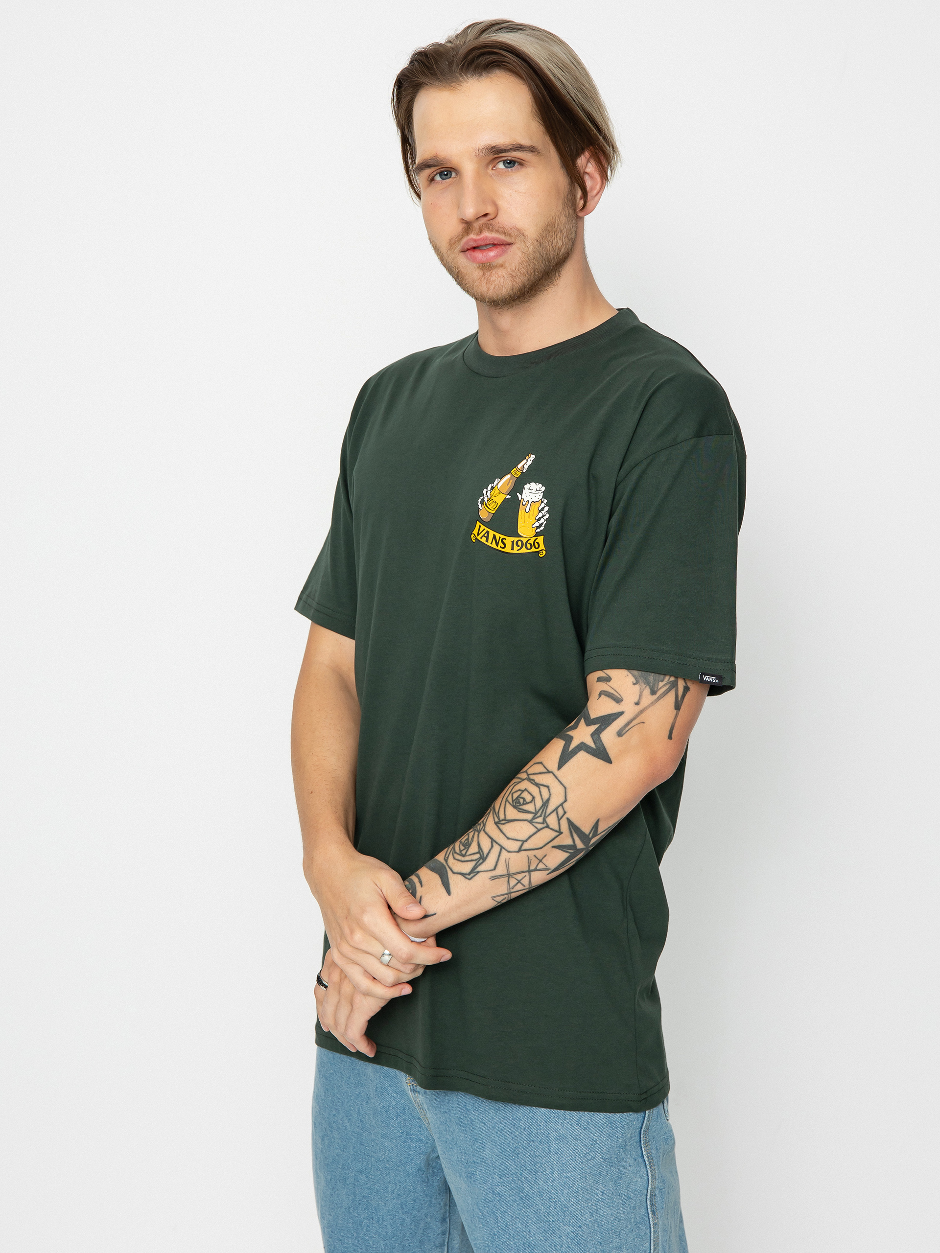Vans 66 Below Póló (deep forest)