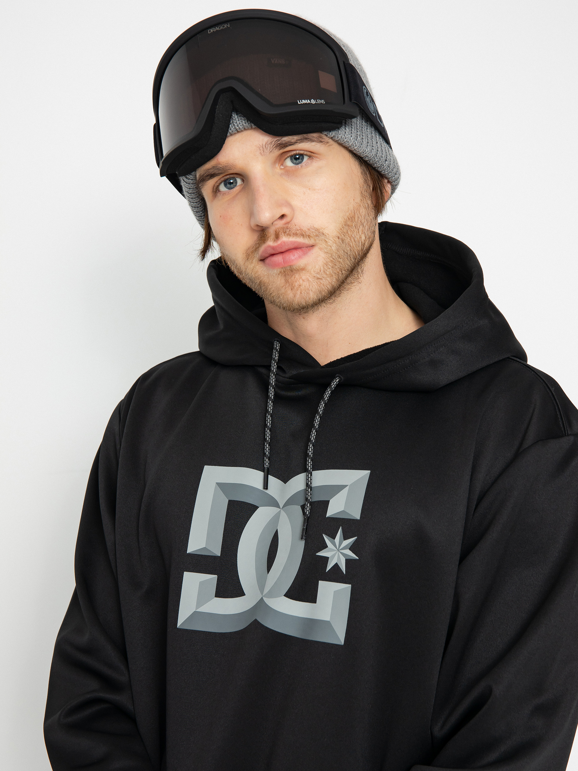 Férfi DC Snowstar Thermo pulóver (black)