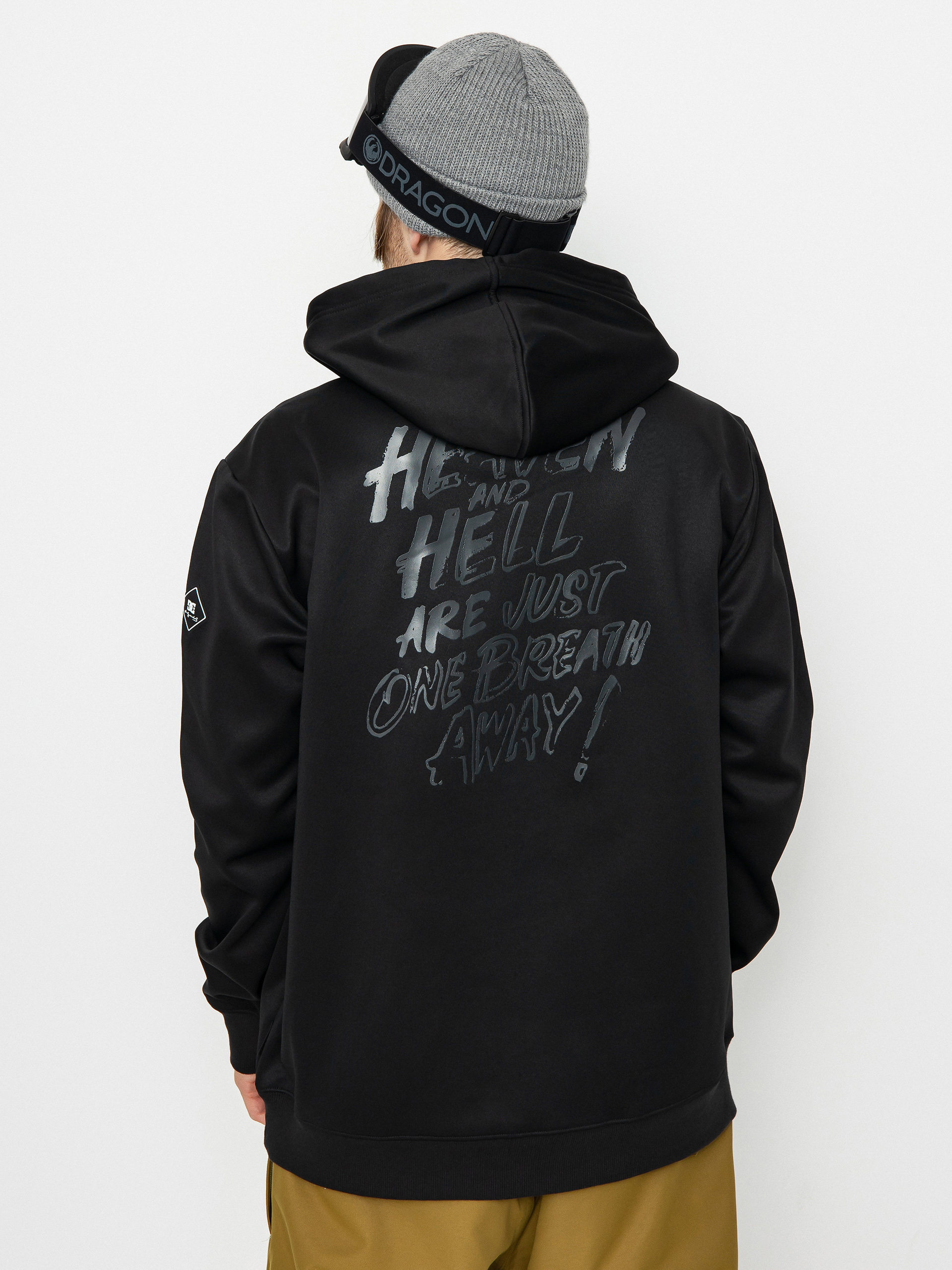 Férfi DC Aw Snowstar Thermo pulóver (black)