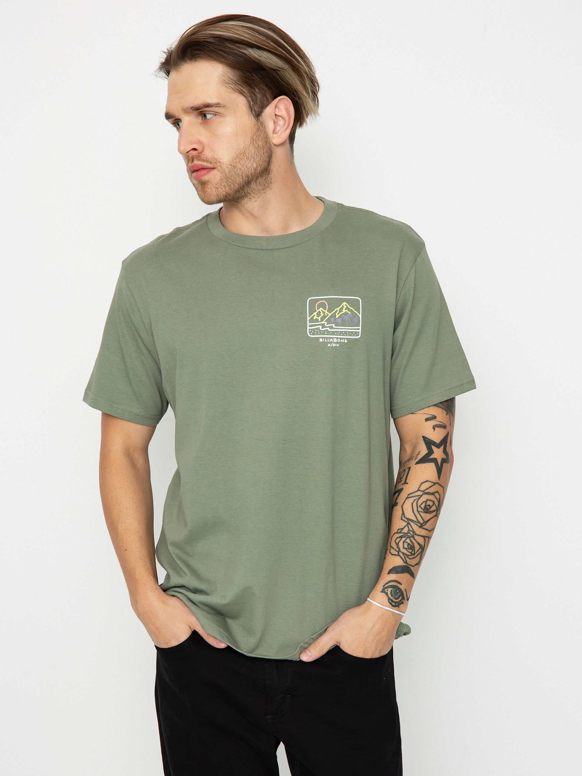 Billabong Shine Póló (sage)