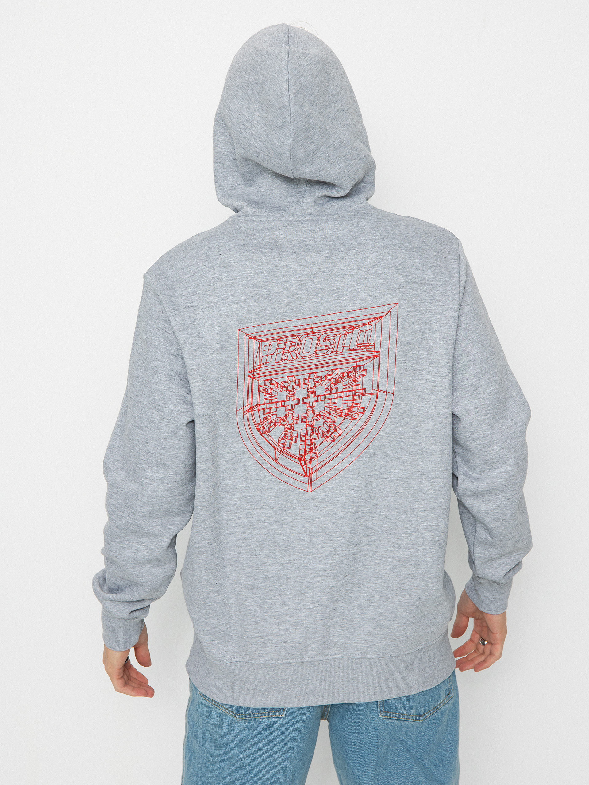 Prosto Adloot HD Kapucnis pulóver (gray)