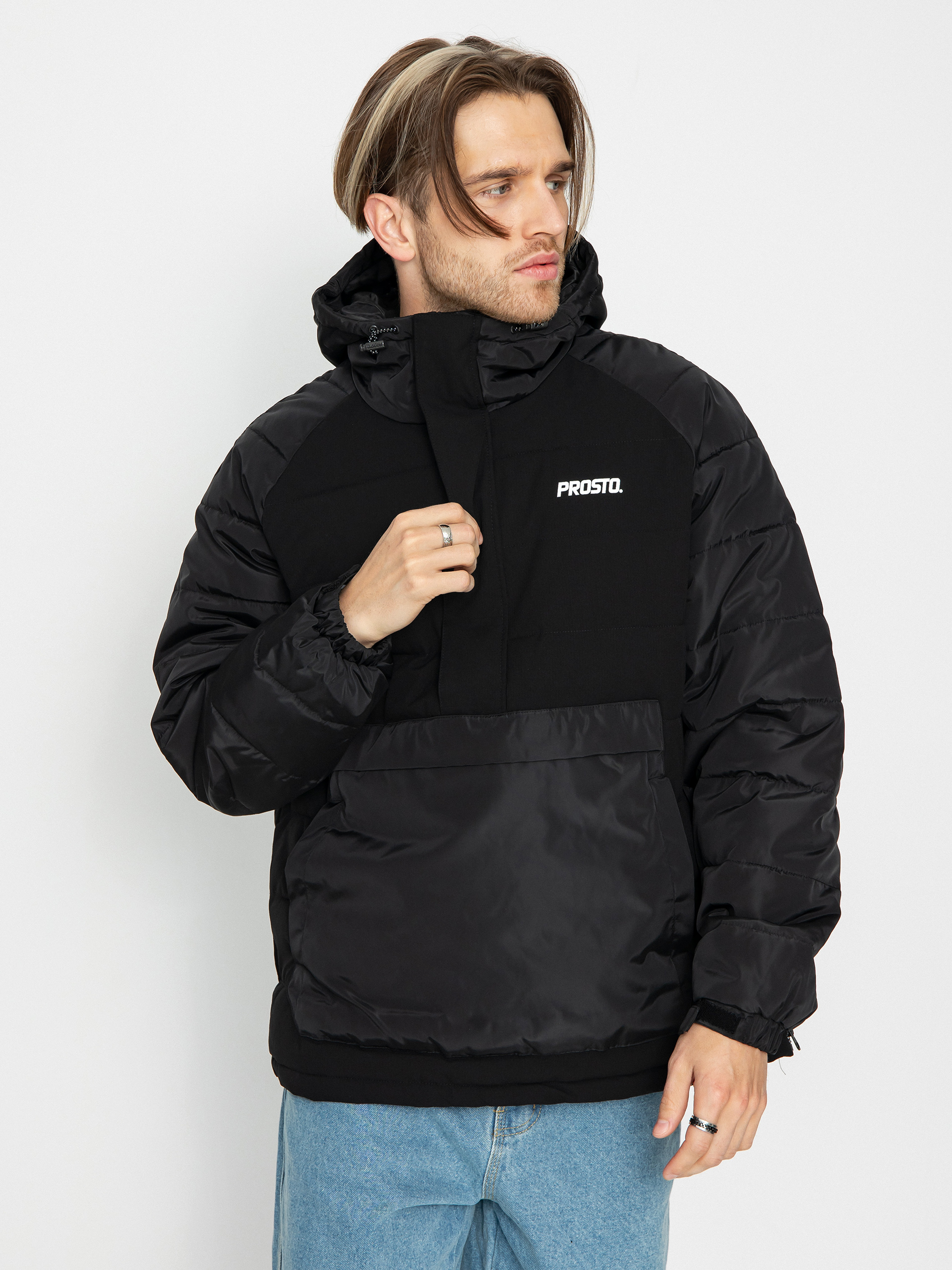 Prosto Puff Anorak Dzseki (black)