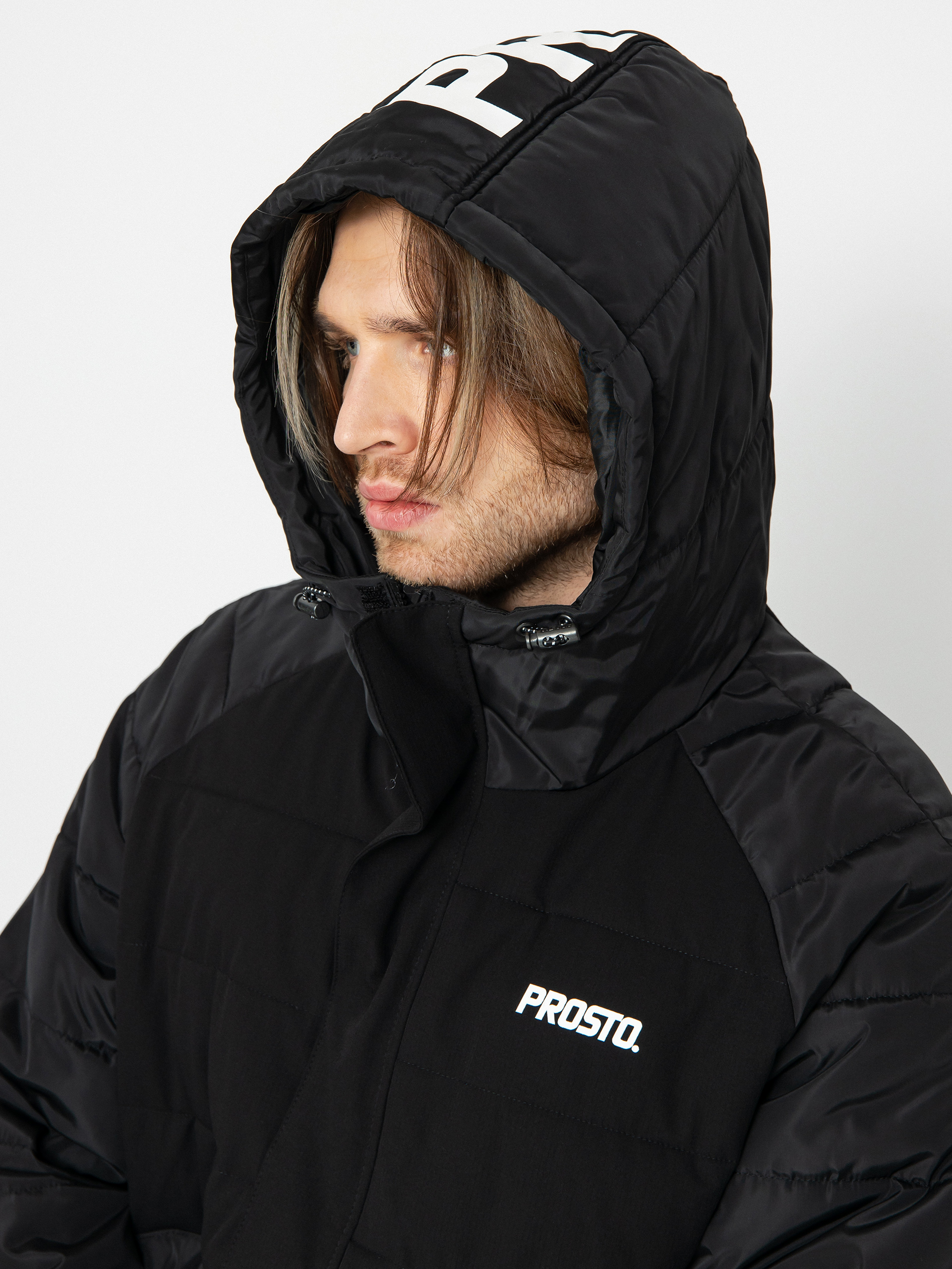 Prosto Puff Anorak Dzseki (black)