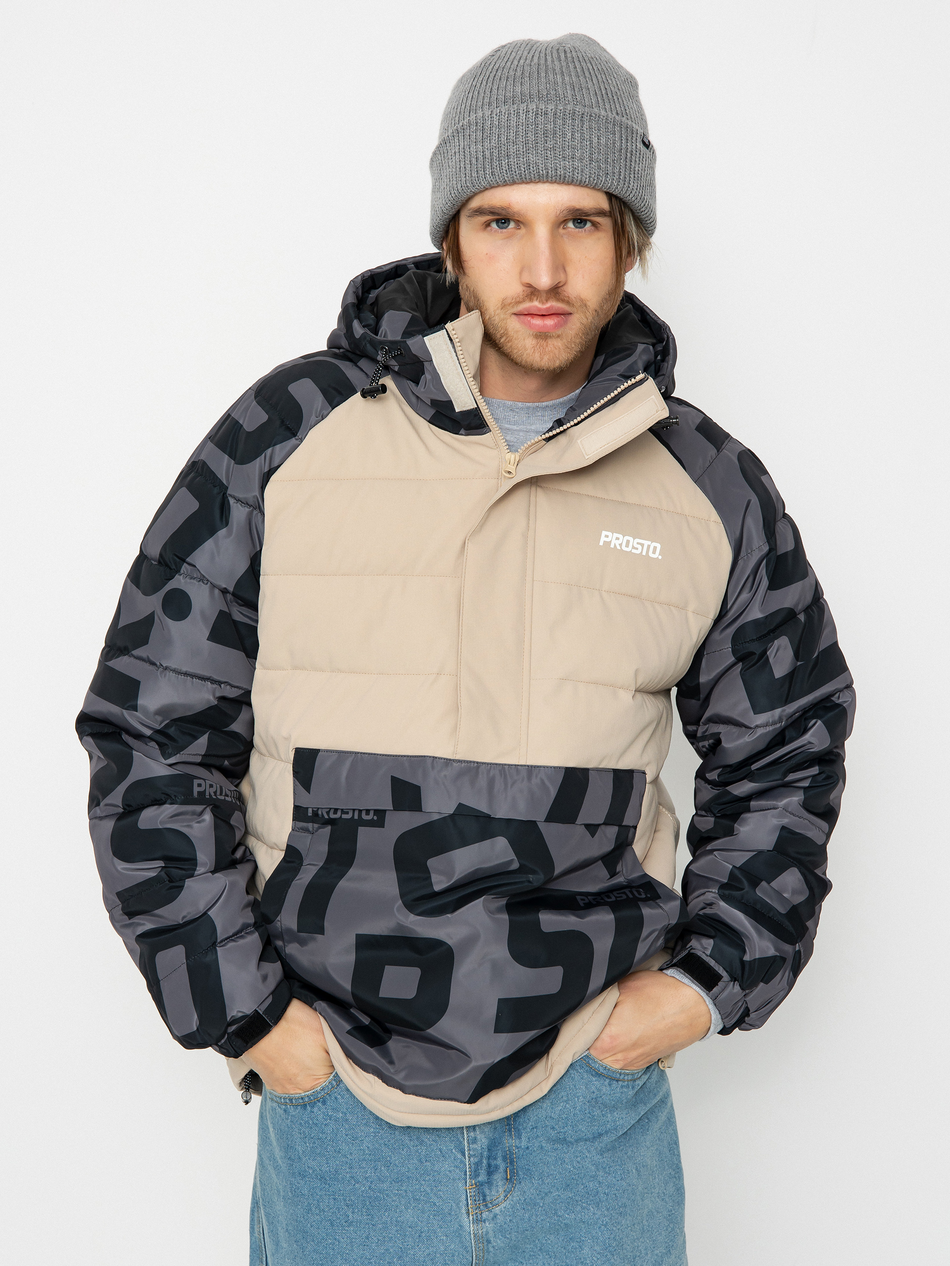 Prosto Puff Anorak Dzseki (beige)