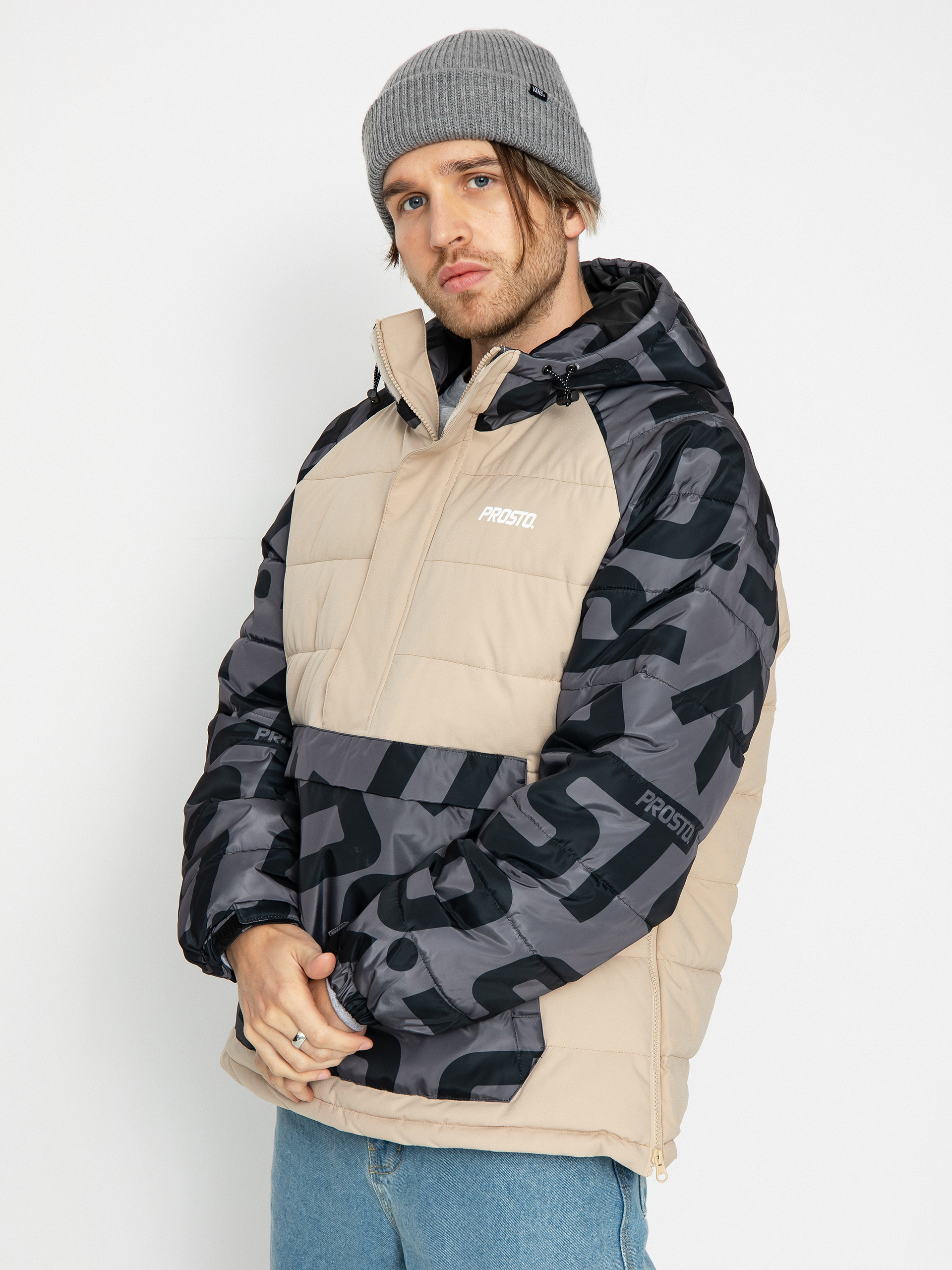 Prosto Puff Anorak Dzseki (beige)