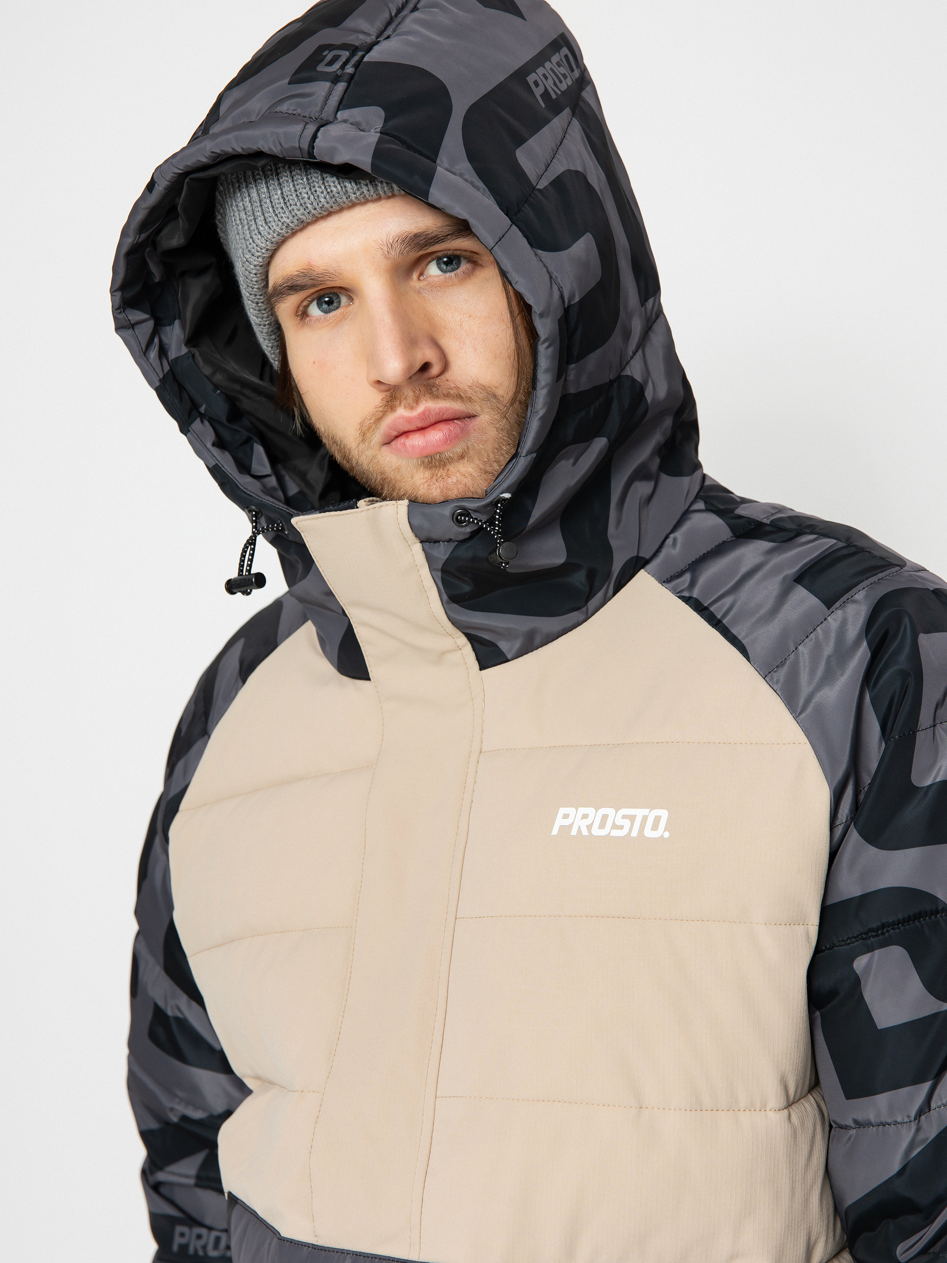 Prosto Puff Anorak Dzseki (beige)