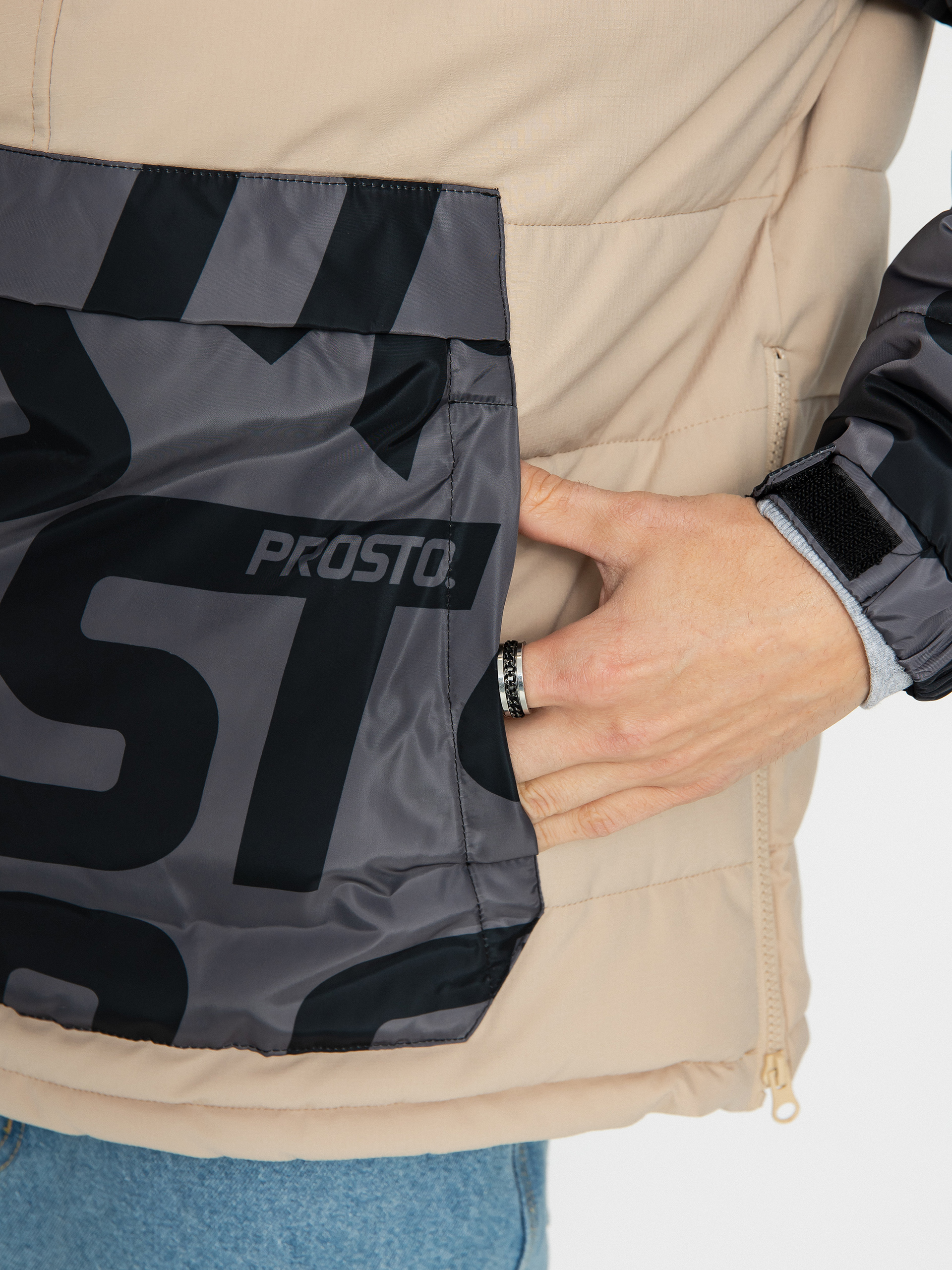 Prosto Puff Anorak Dzseki (beige)