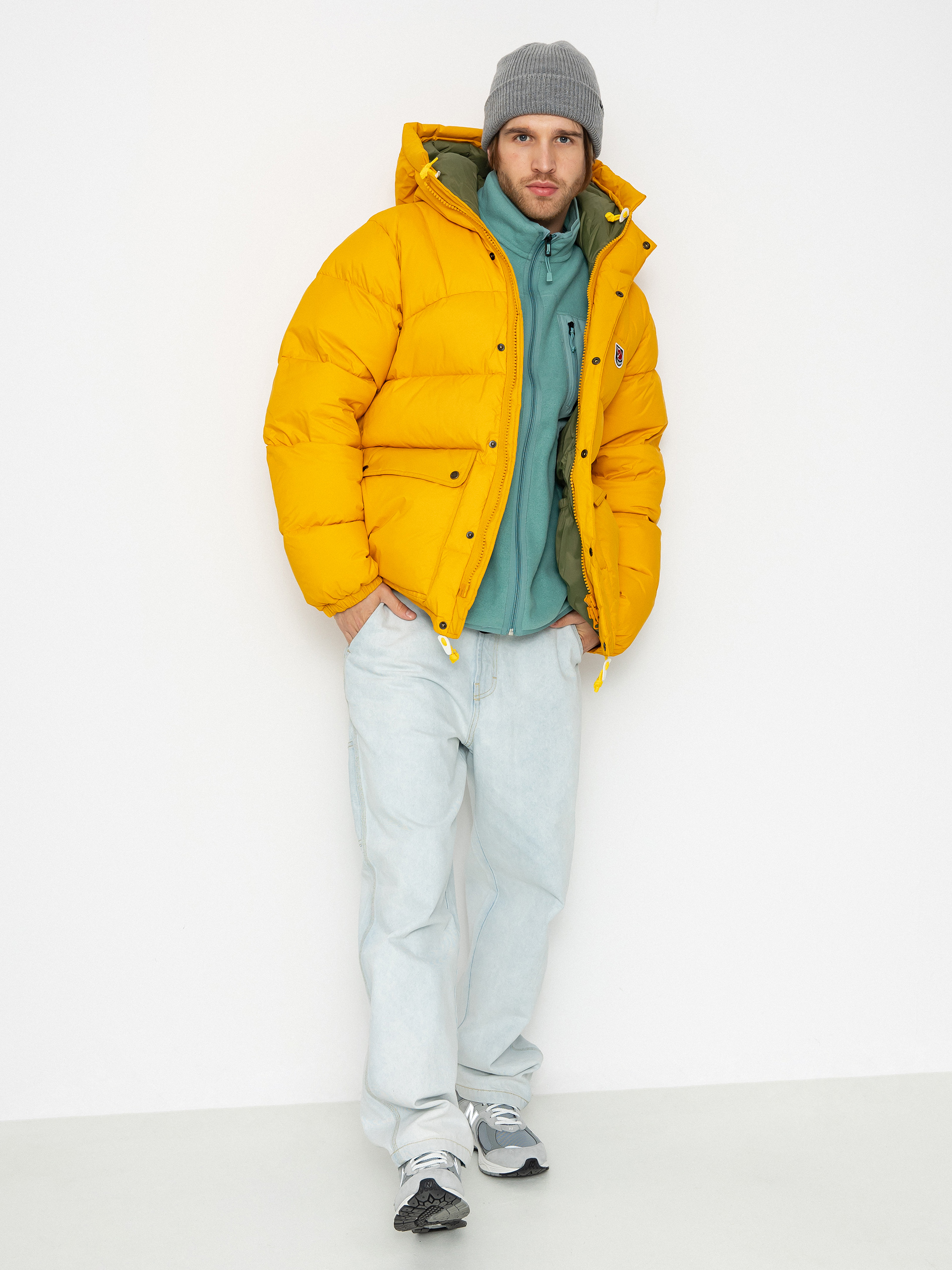 Fjallraven Expedition Down Lite Dzseki (mustard yellow/green)