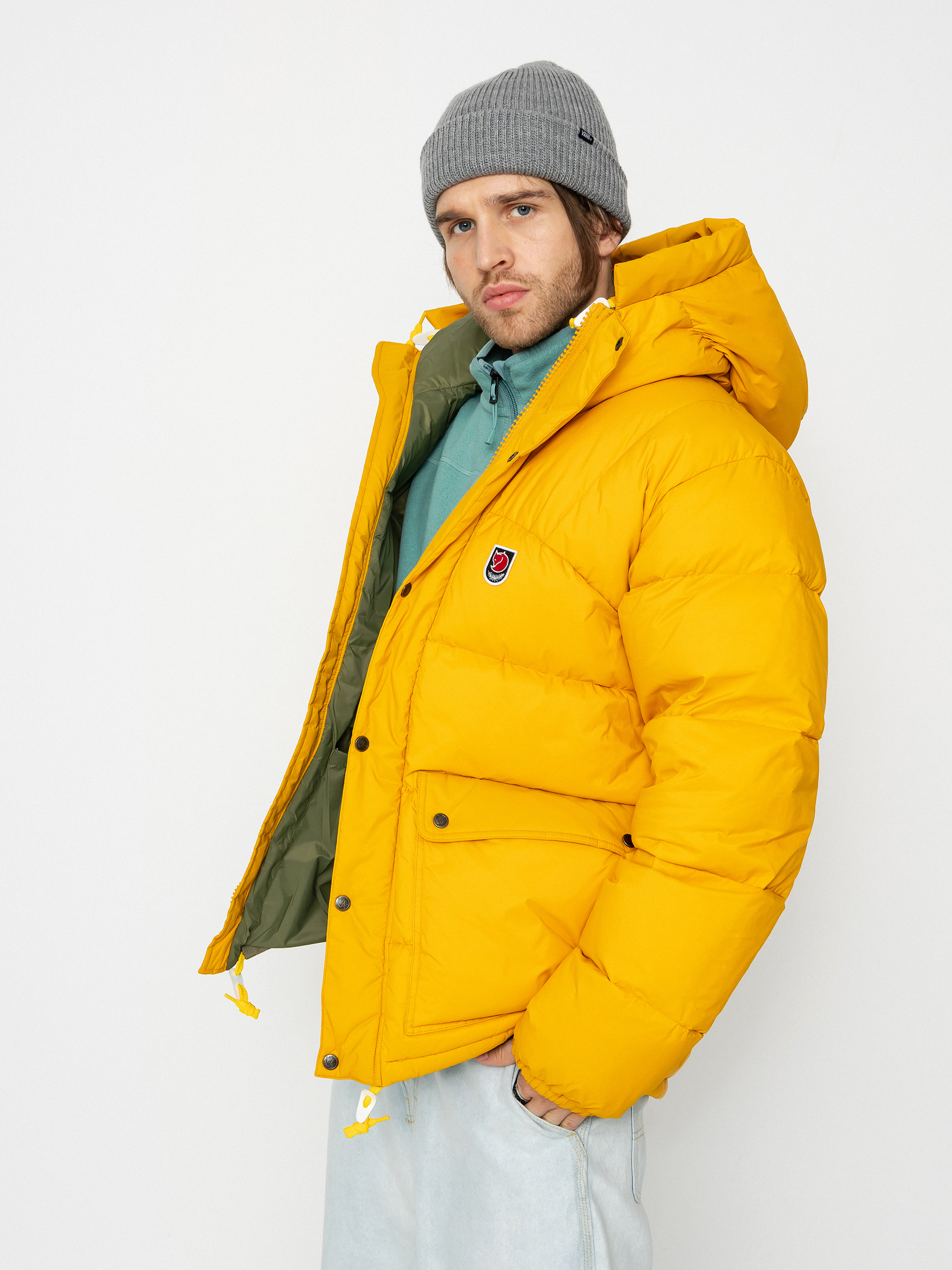 Fjallraven Expedition Down Lite Dzseki (mustard yellow/green)