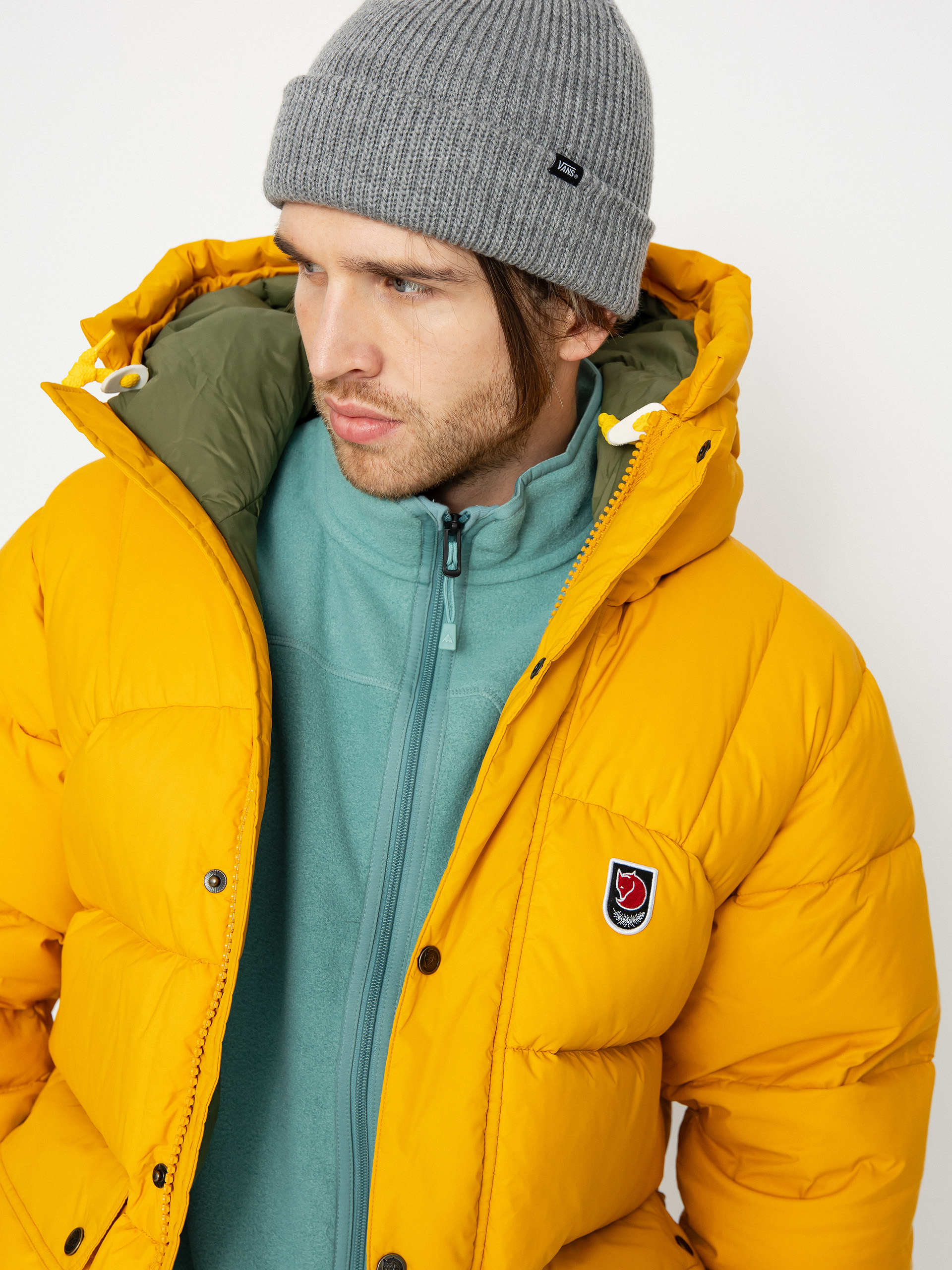 Fjallraven Expedition Down Lite Dzseki (mustard yellow/green)