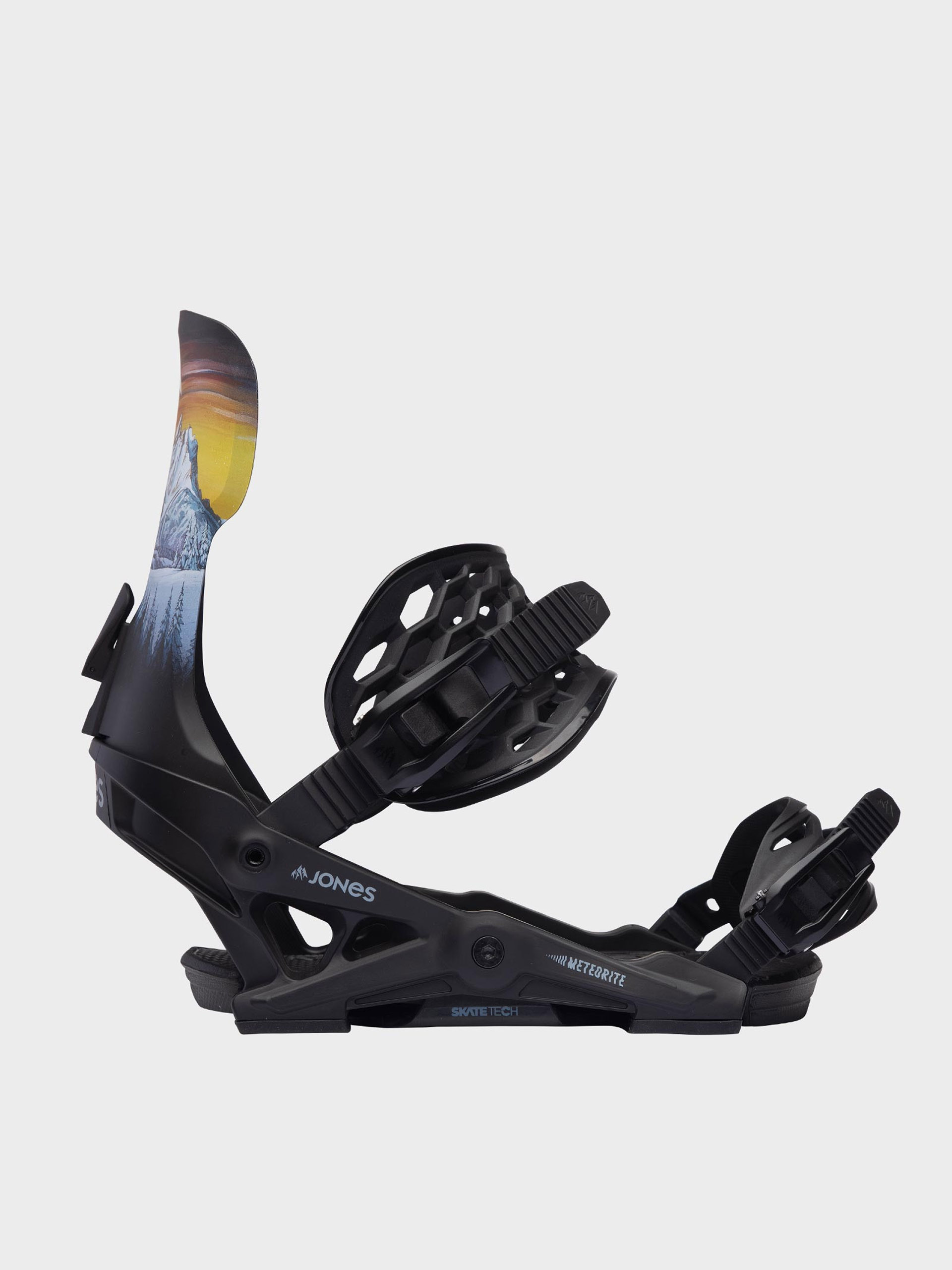Férfi Jones Snowboards Meteorite Snowboard kötés (black/rp roberts)