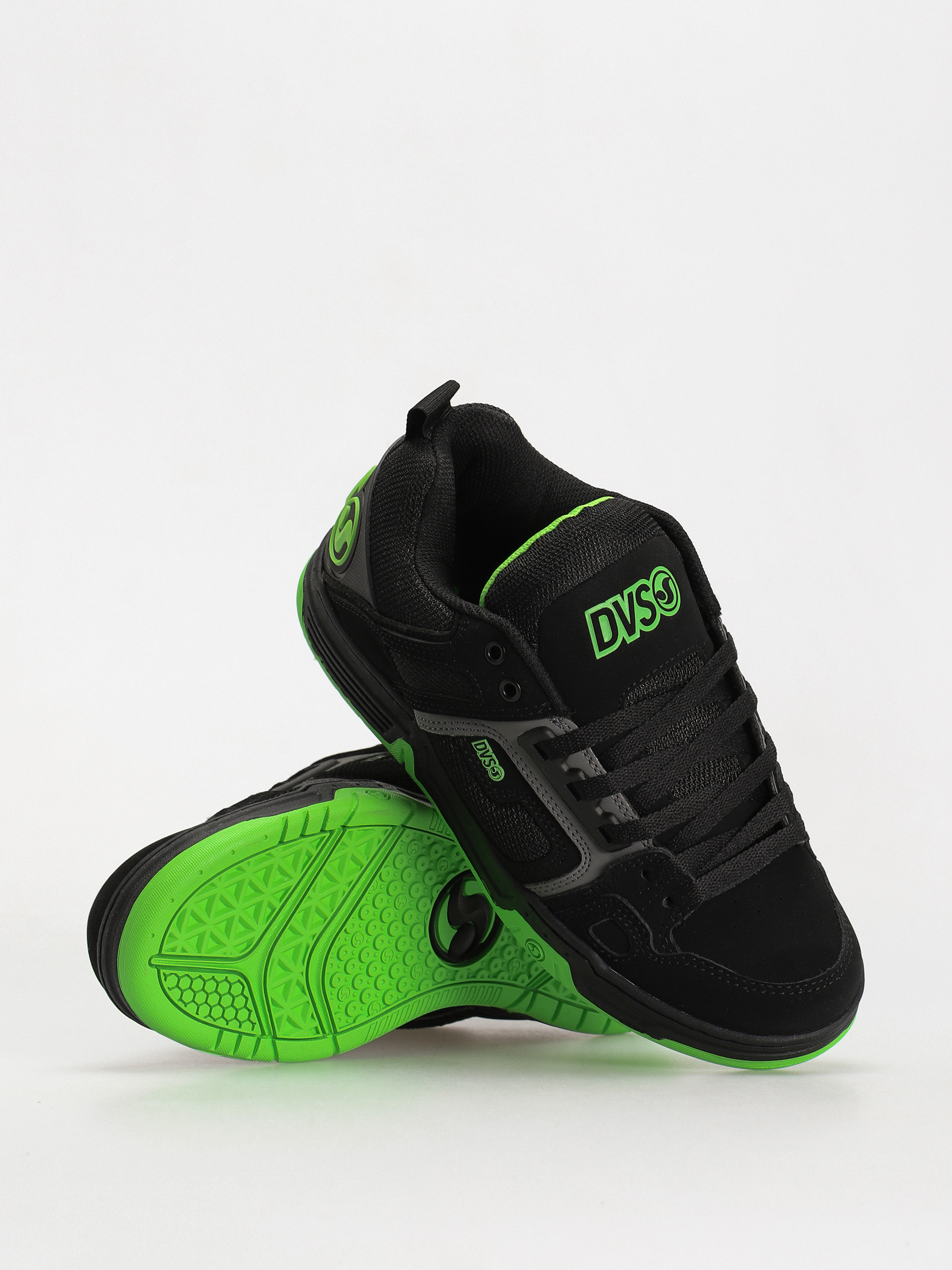 DVS Comanche Cipők (black charcoal lime nubuck)