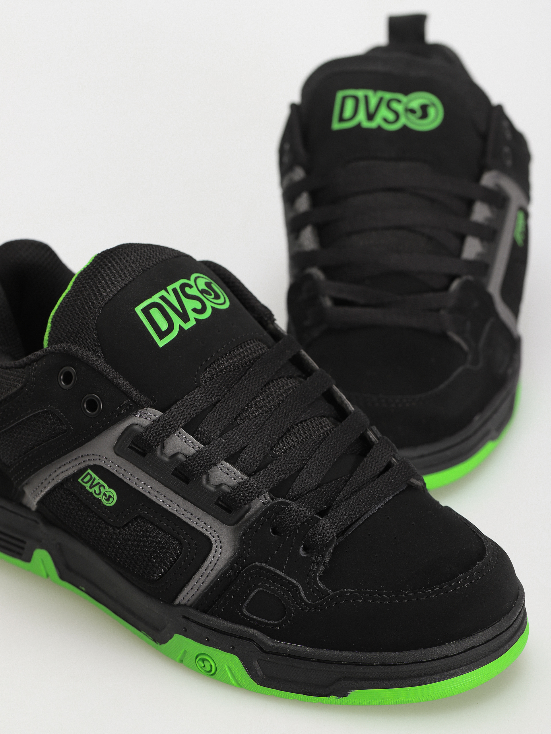 DVS Comanche Cipők (black charcoal lime nubuck)
