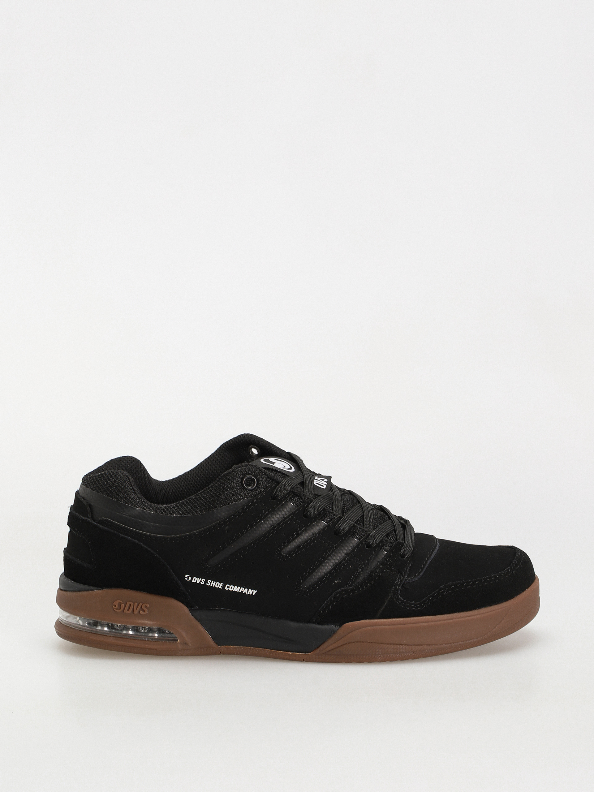 DVS Tycho Cipők (black black gum nubuck)