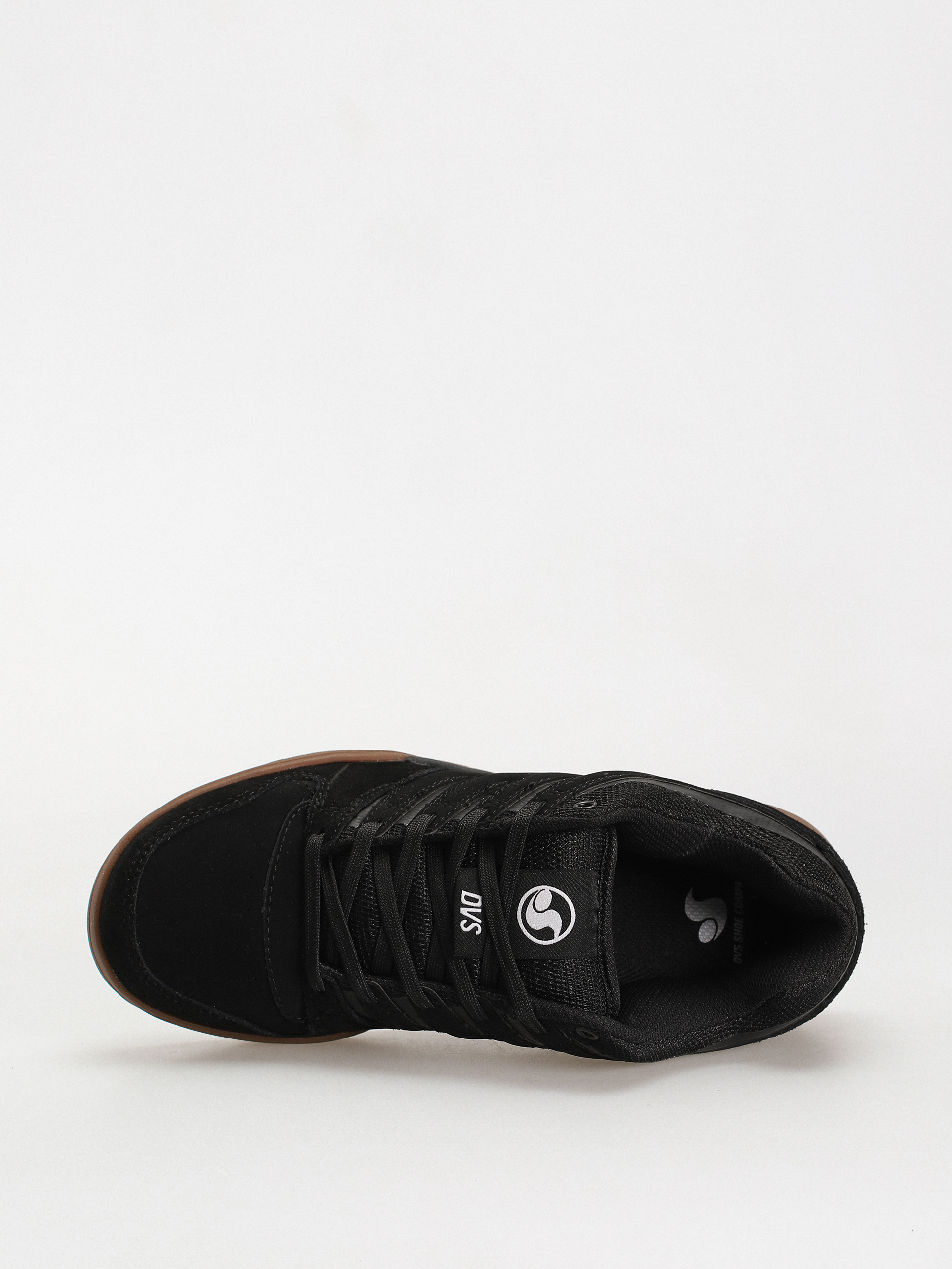 DVS Tycho Cipők (black black gum nubuck)