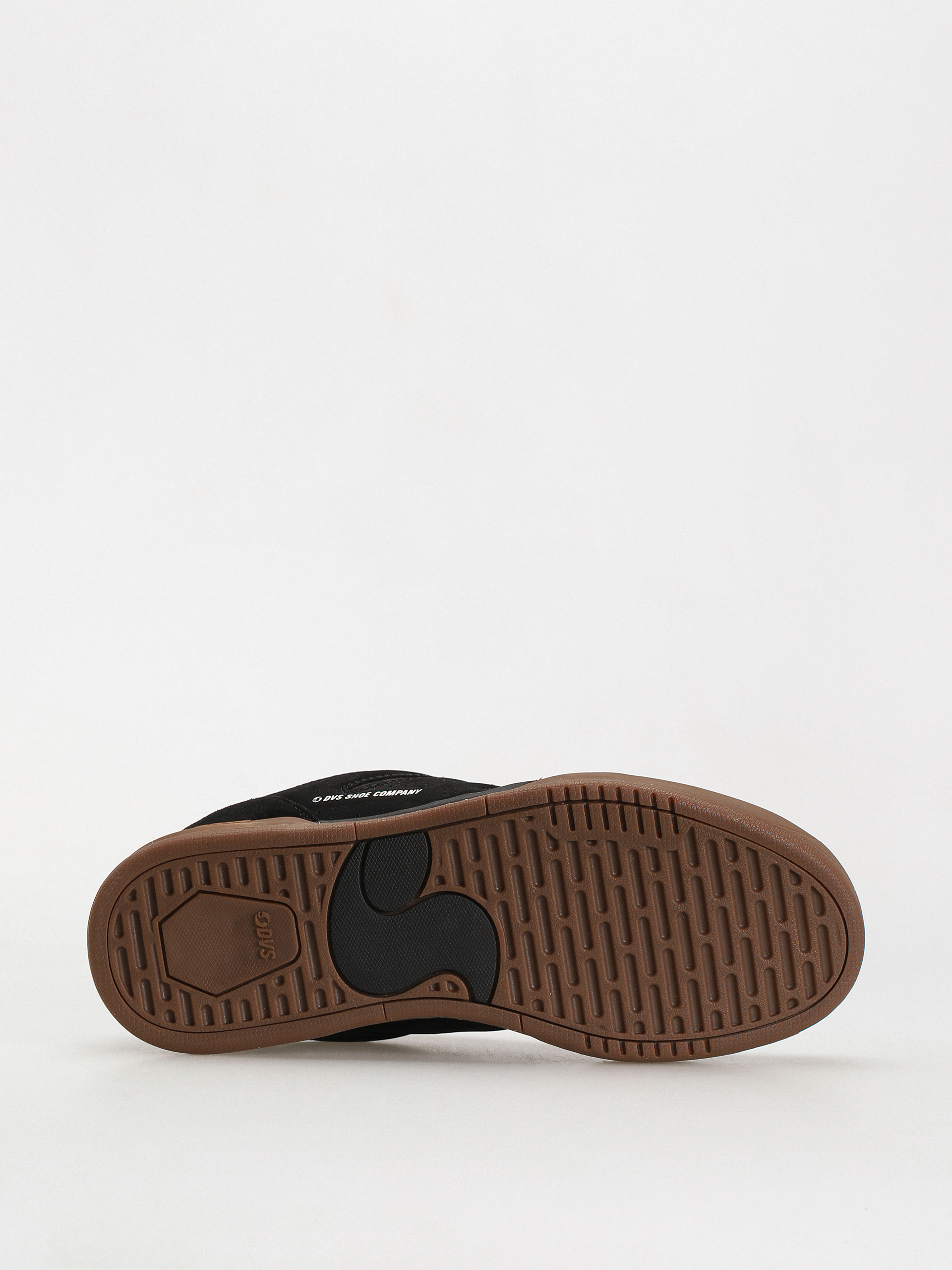 DVS Tycho Cipők (black black gum nubuck)