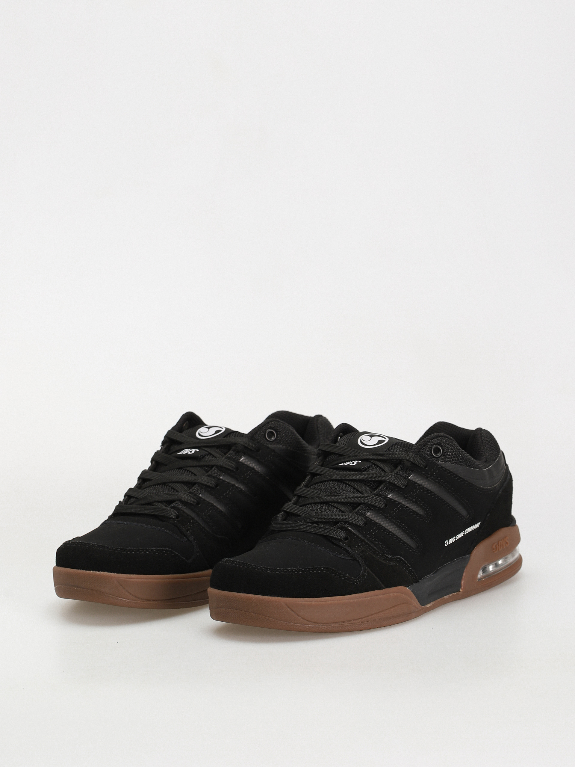 DVS Tycho Cipők (black black gum nubuck)