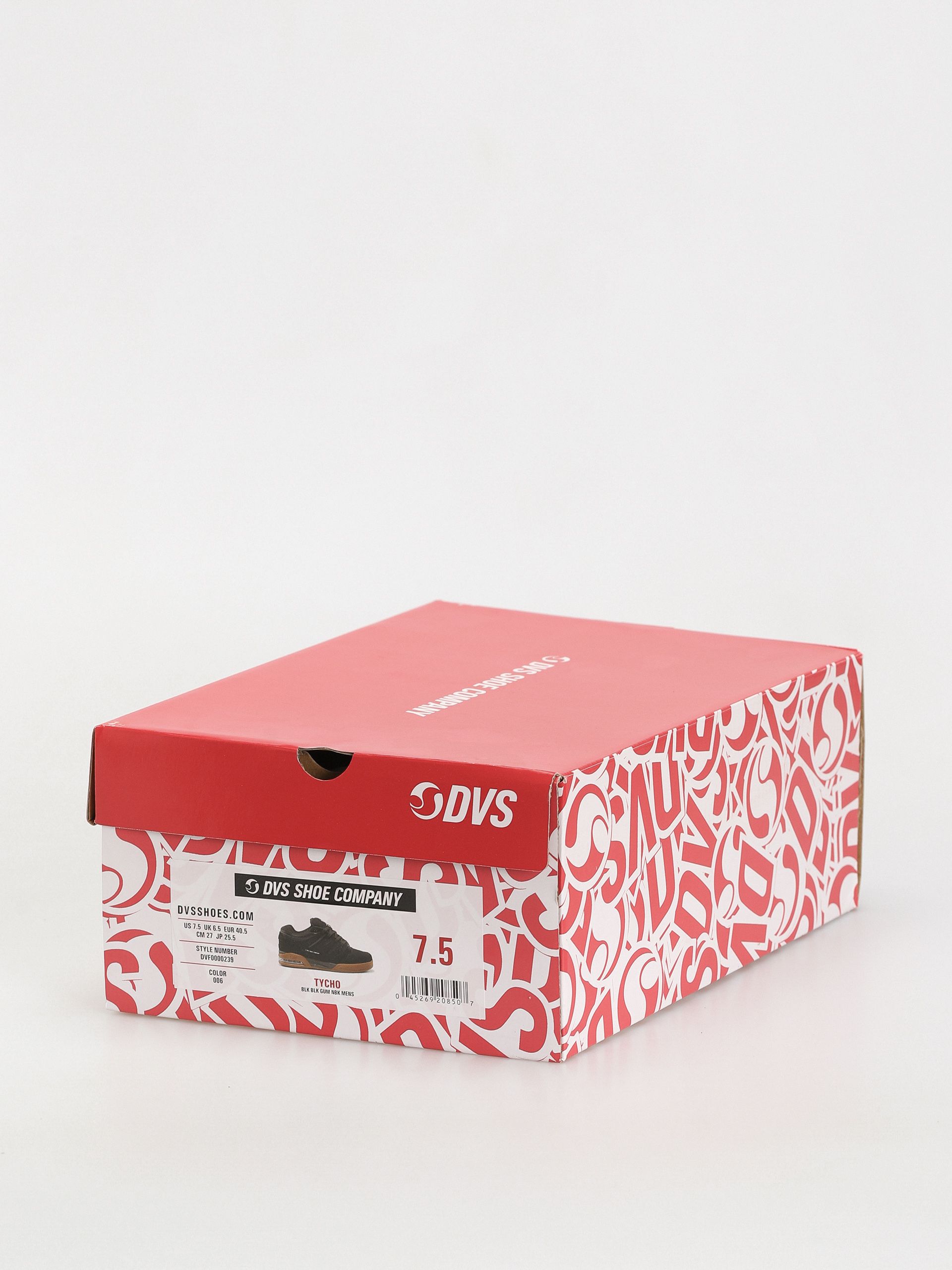 DVS Tycho Cipők (black black gum nubuck)